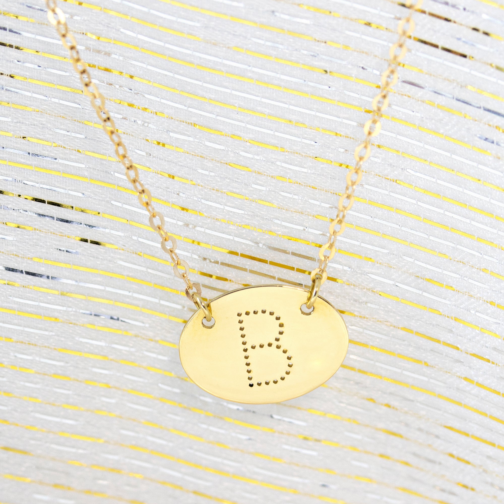 Gargantilla Eva Oval- Blanca Jewels