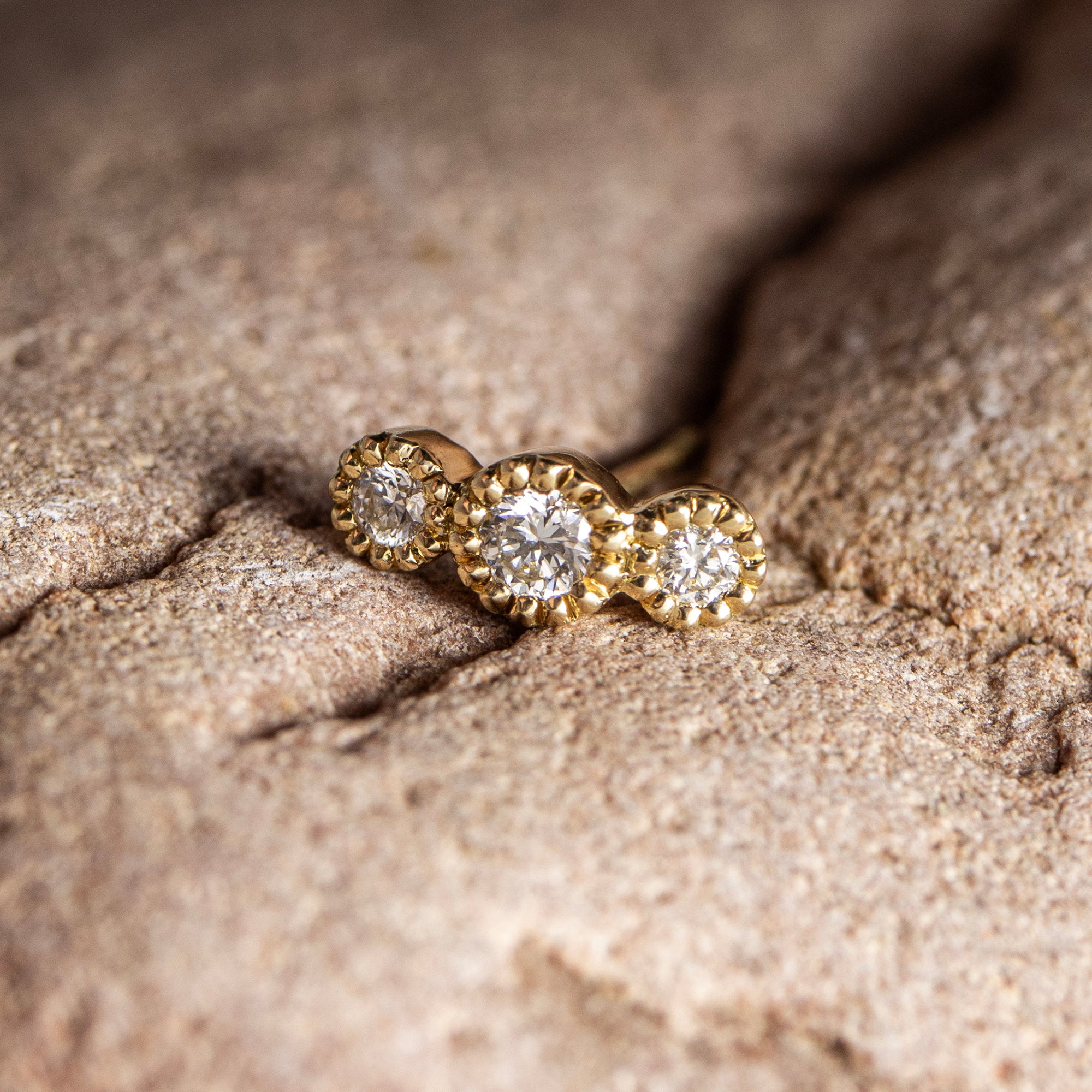 Pendiente Piercing Juliette - Blanca Jewels
