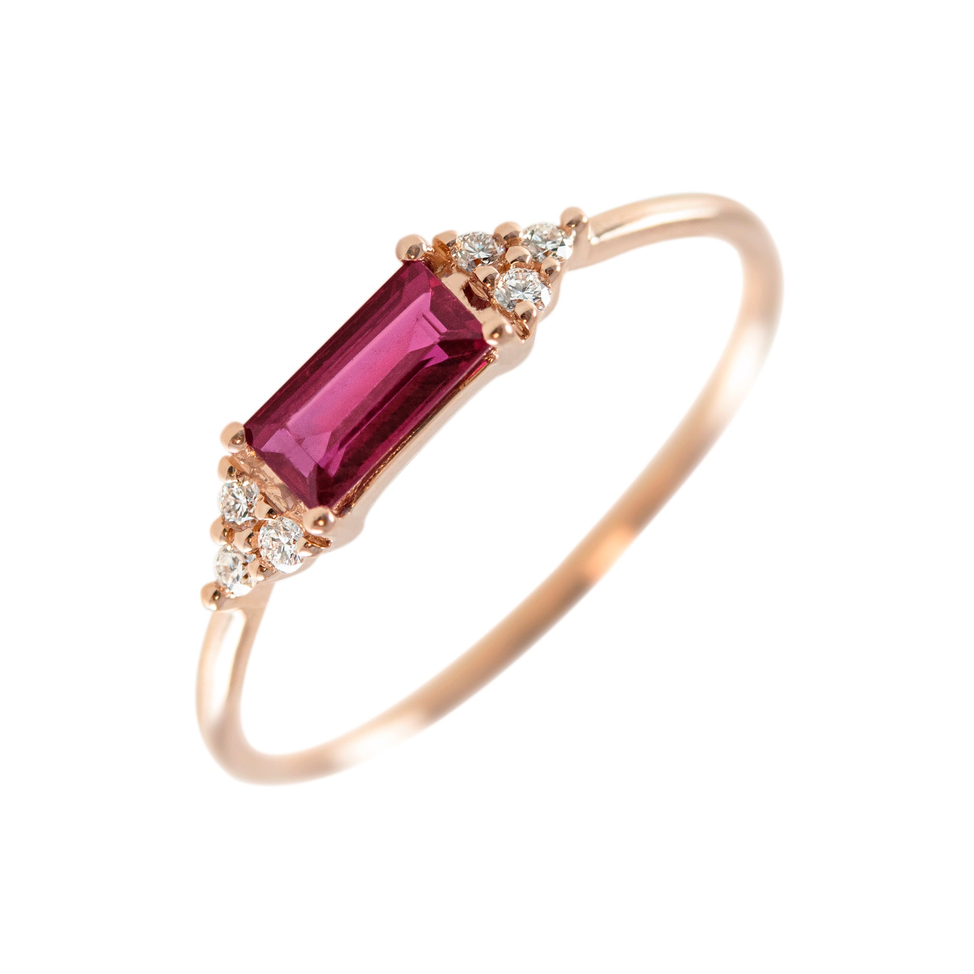 Anillo Allen Rubí - Blanca Jewels