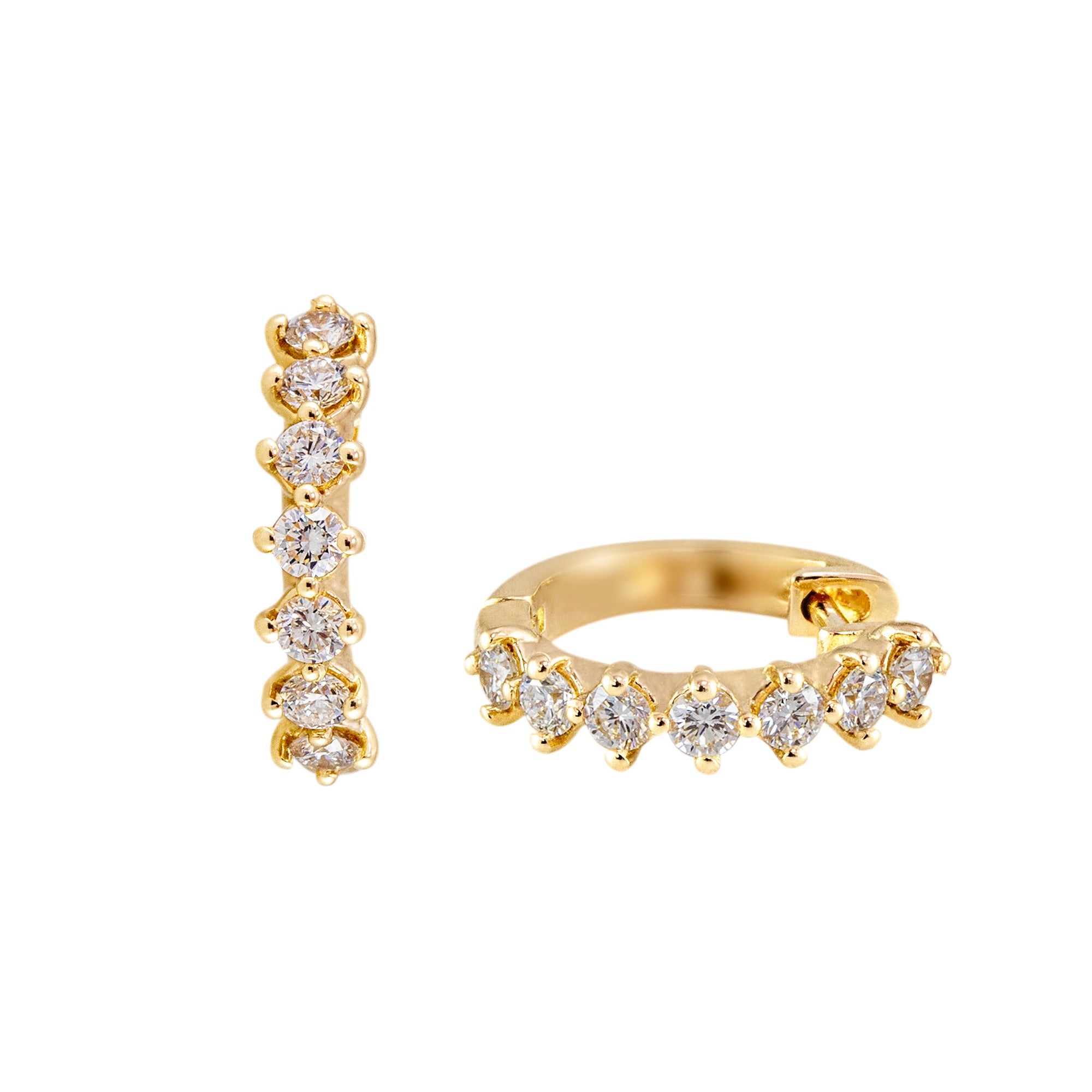 Pendientes Criolla Valentina- Blanca Jewels