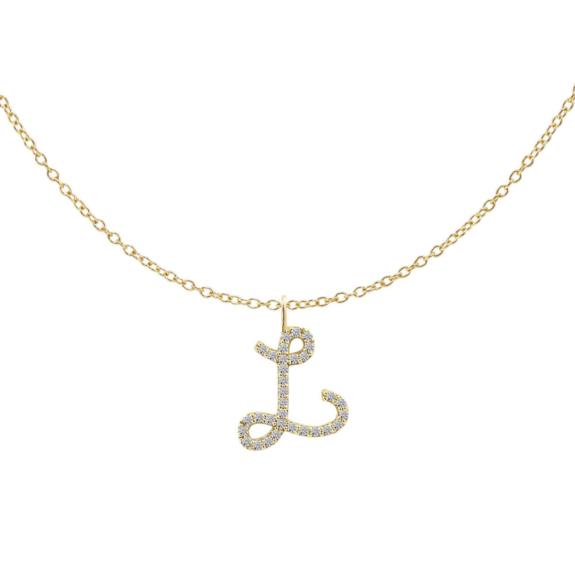 Colgante Letra Maxi Inglesa Personalizada