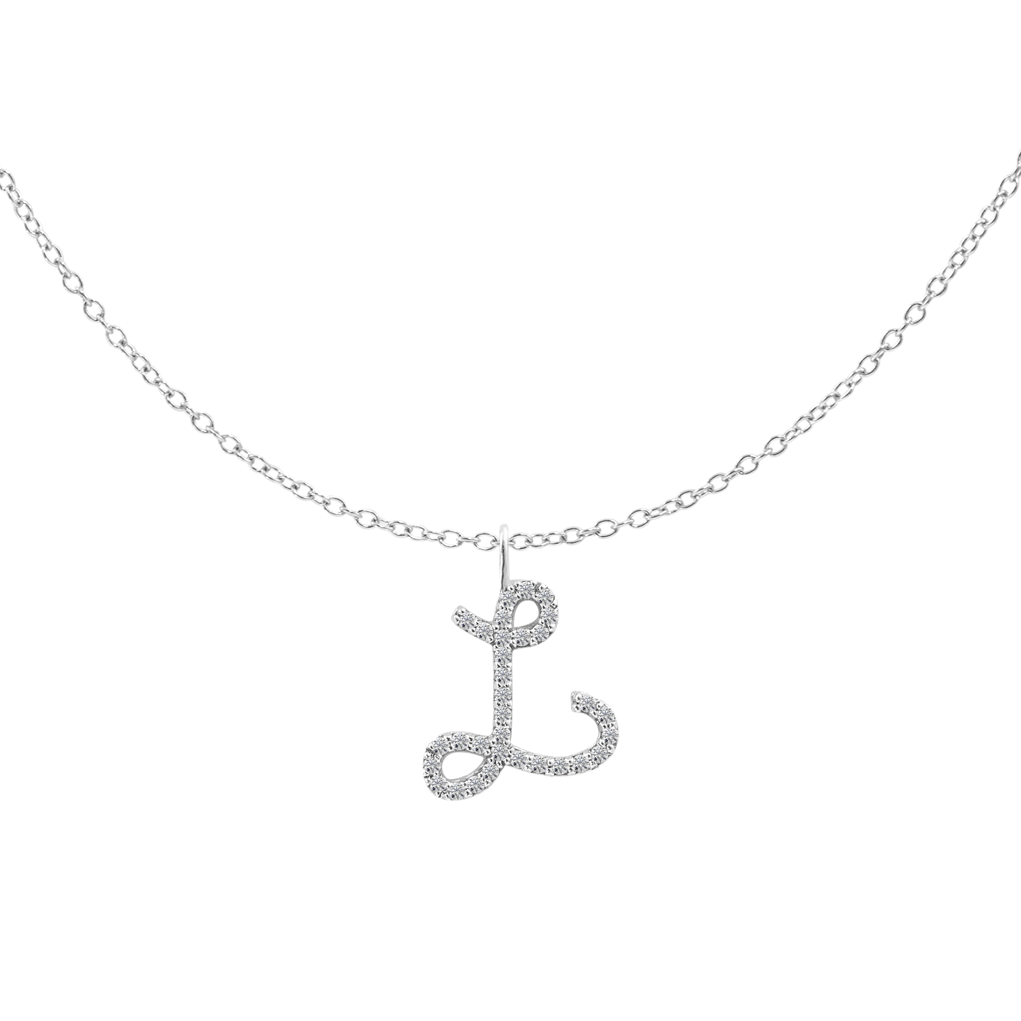 Pendentif Maxi Lettre Anglaise Personnalisé