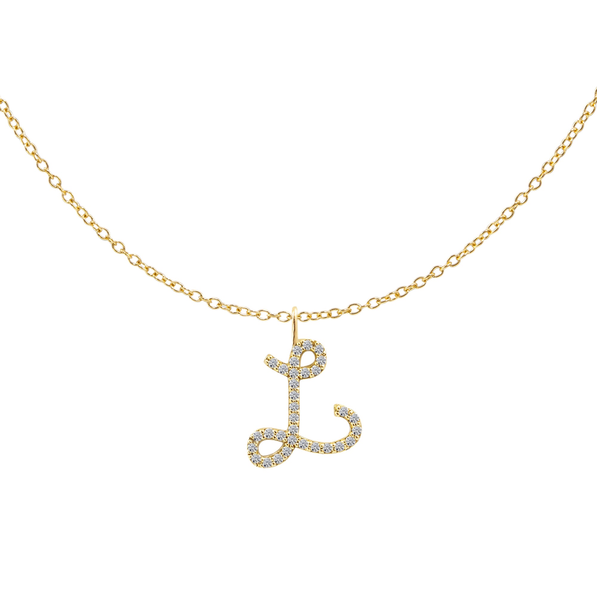 Colgante Letra Maxi Inglesa Personalizada