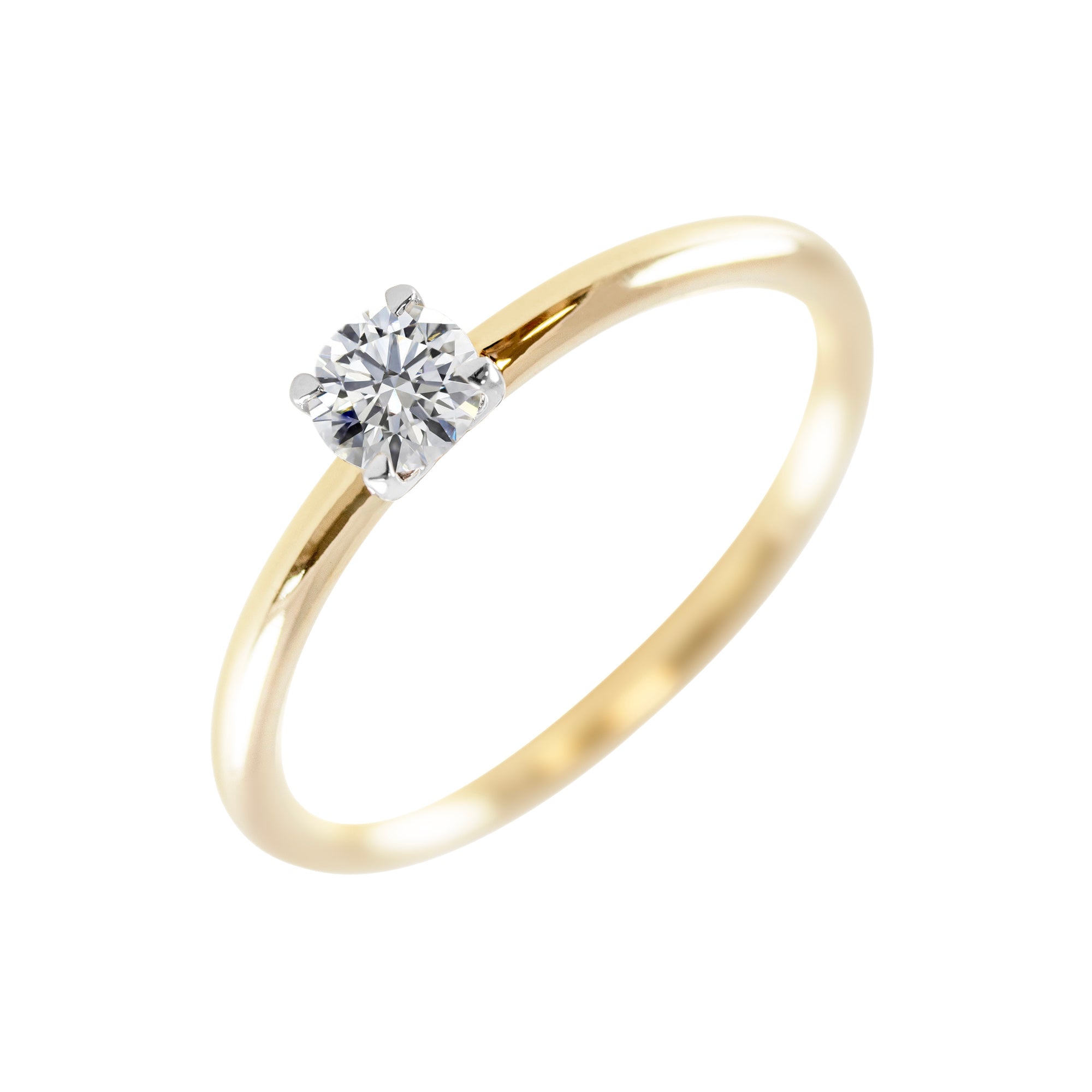 Solitario Bicolor - Blanca Jewels