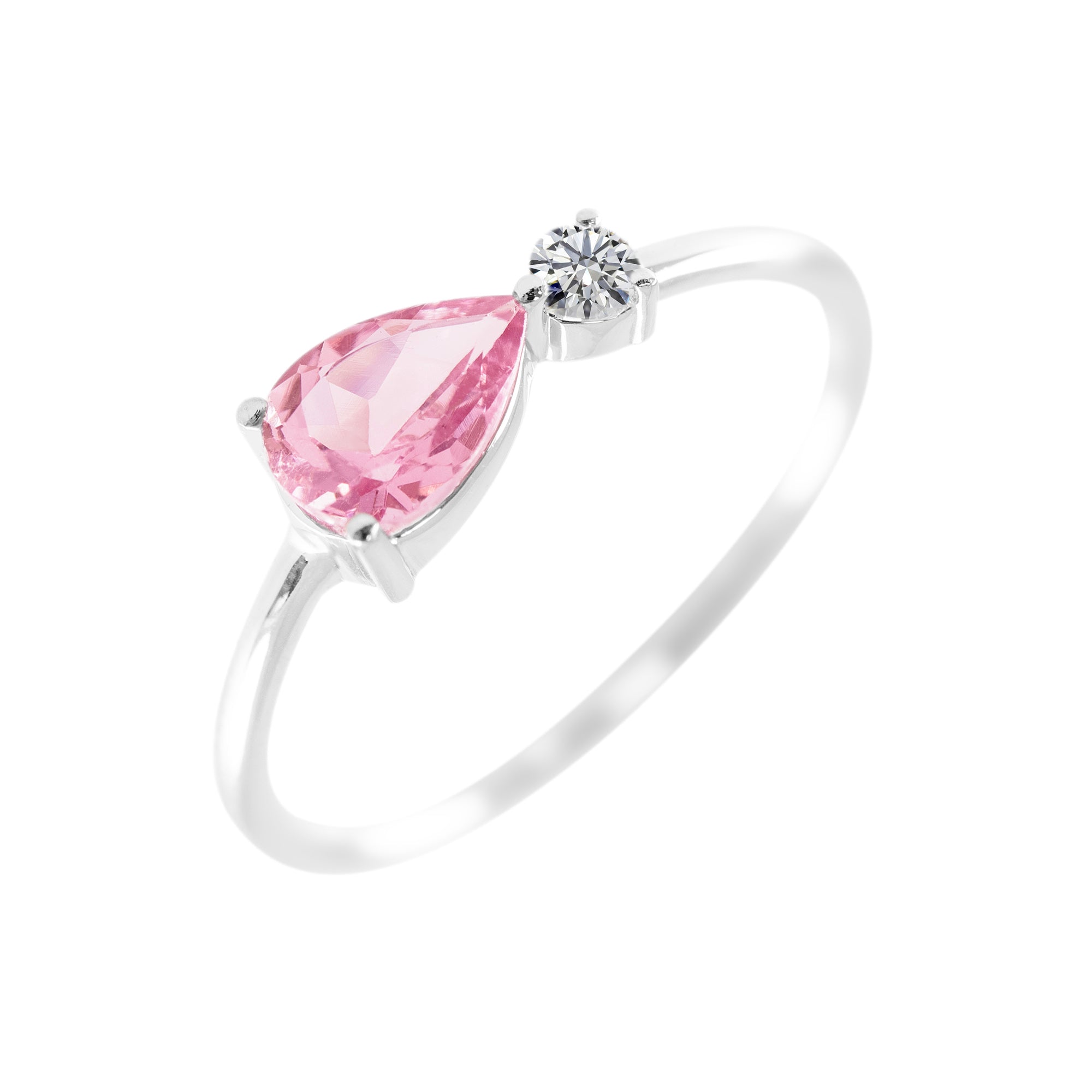 Anillo Dúo Lágrima - Blanca Jewels