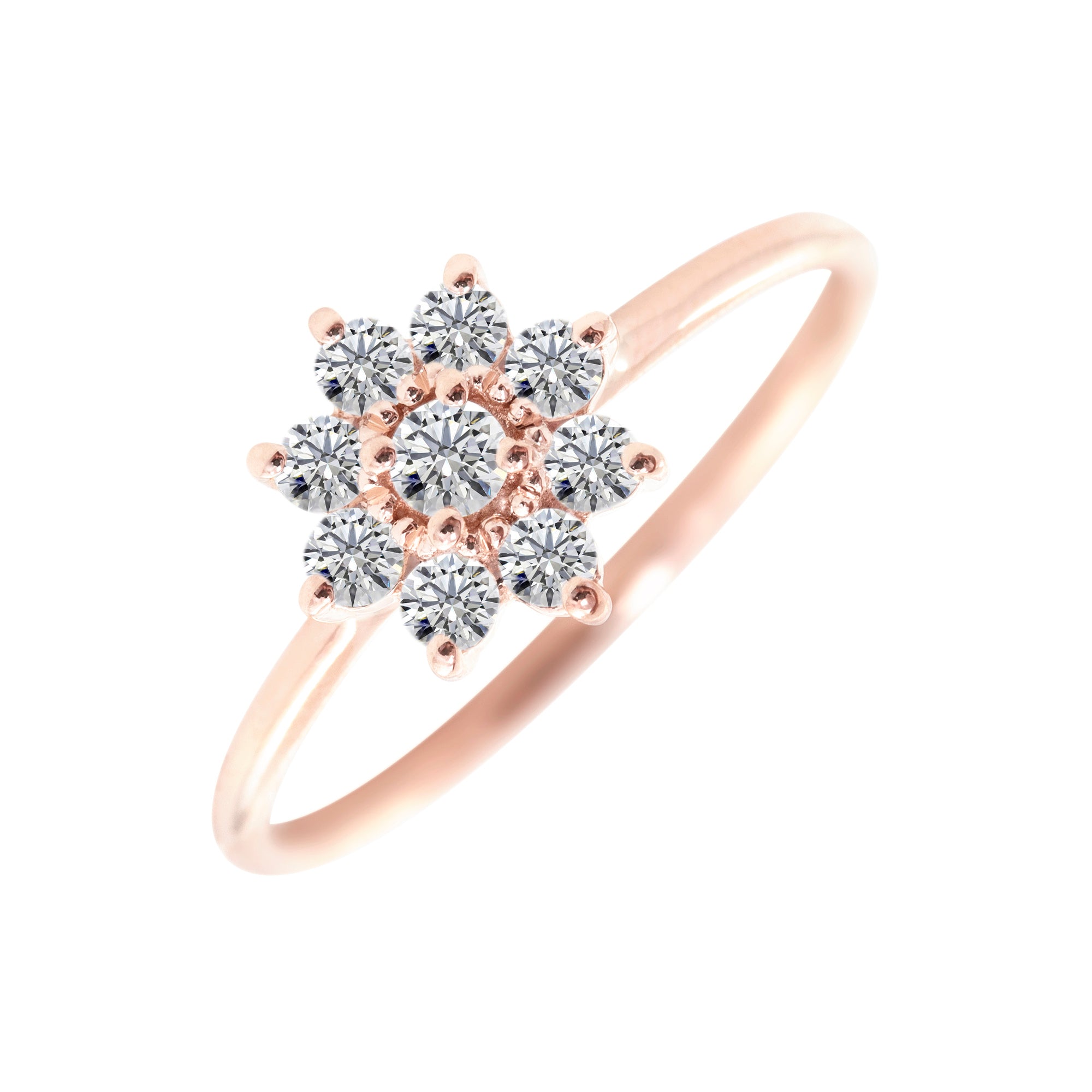 Anillo Flor Midi Personalizado