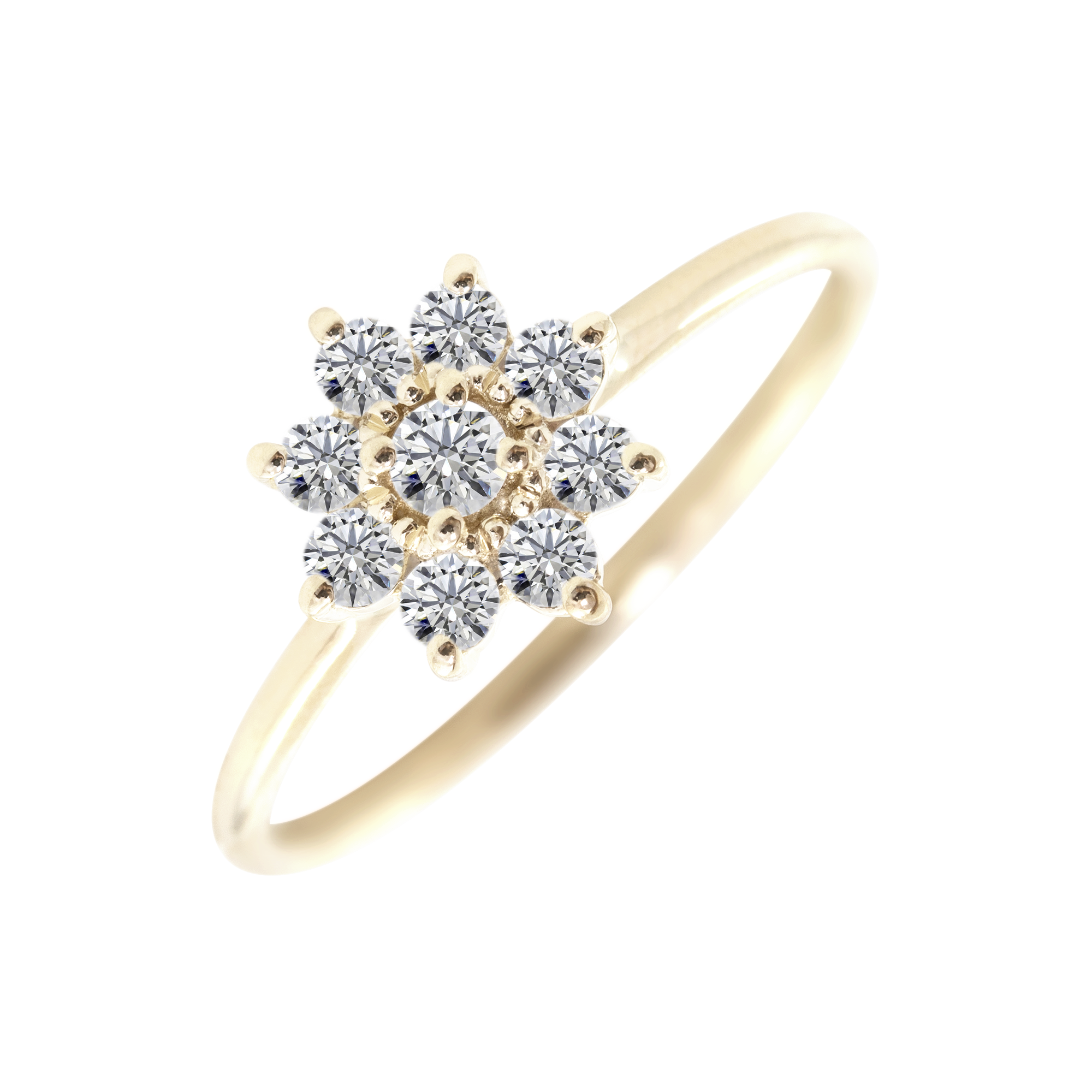 Anillo Flor Midi Personalizado