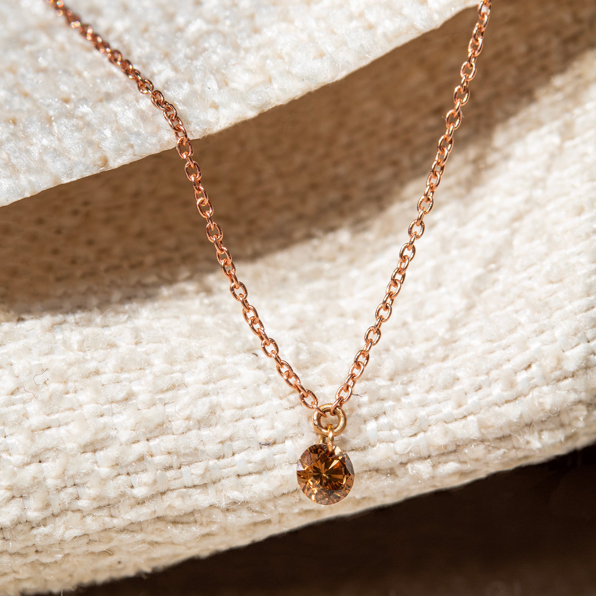 Gargantilla Miriam Brown - Blanca Jewels