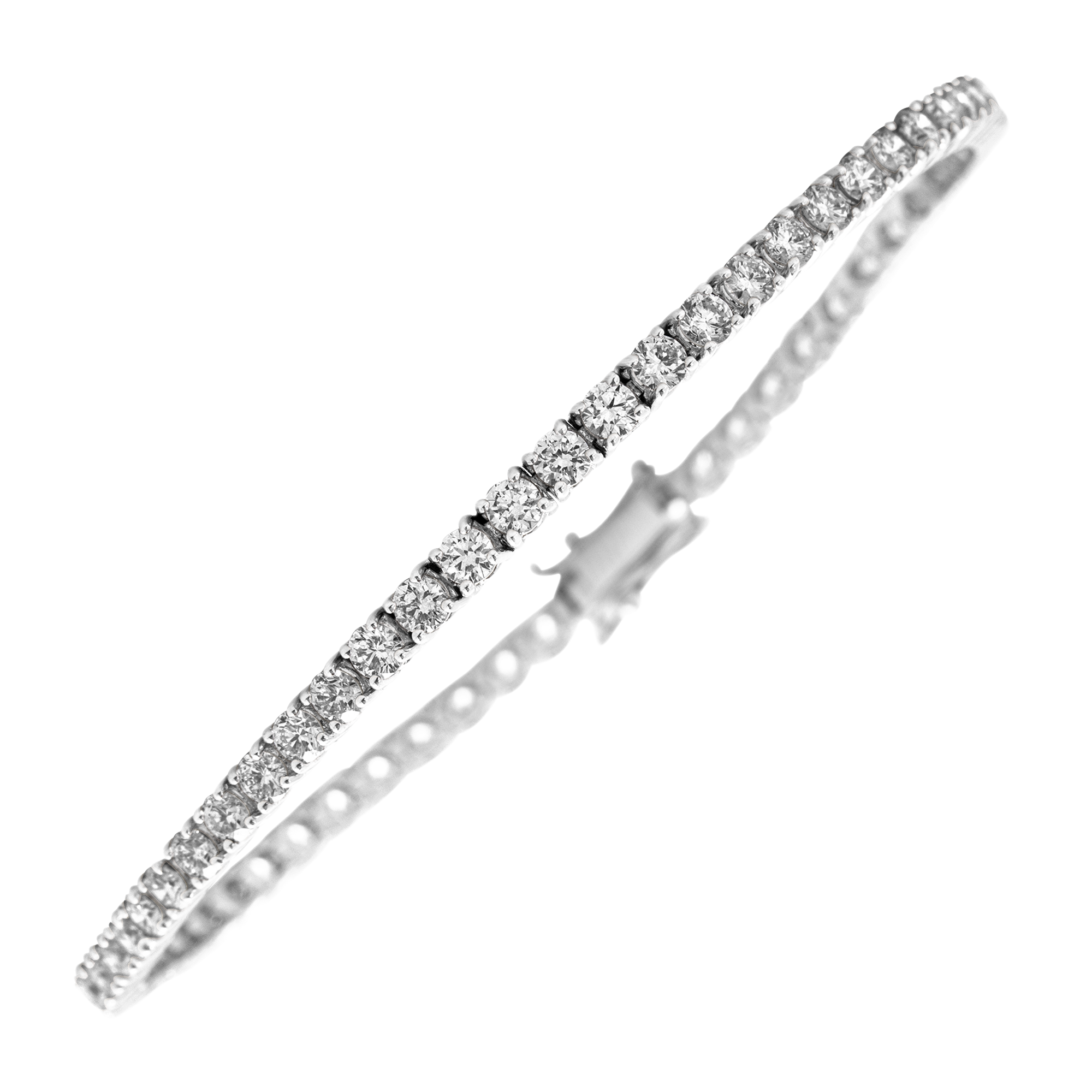 Riviere oro blanco Personalizada LAB DIAMONDS