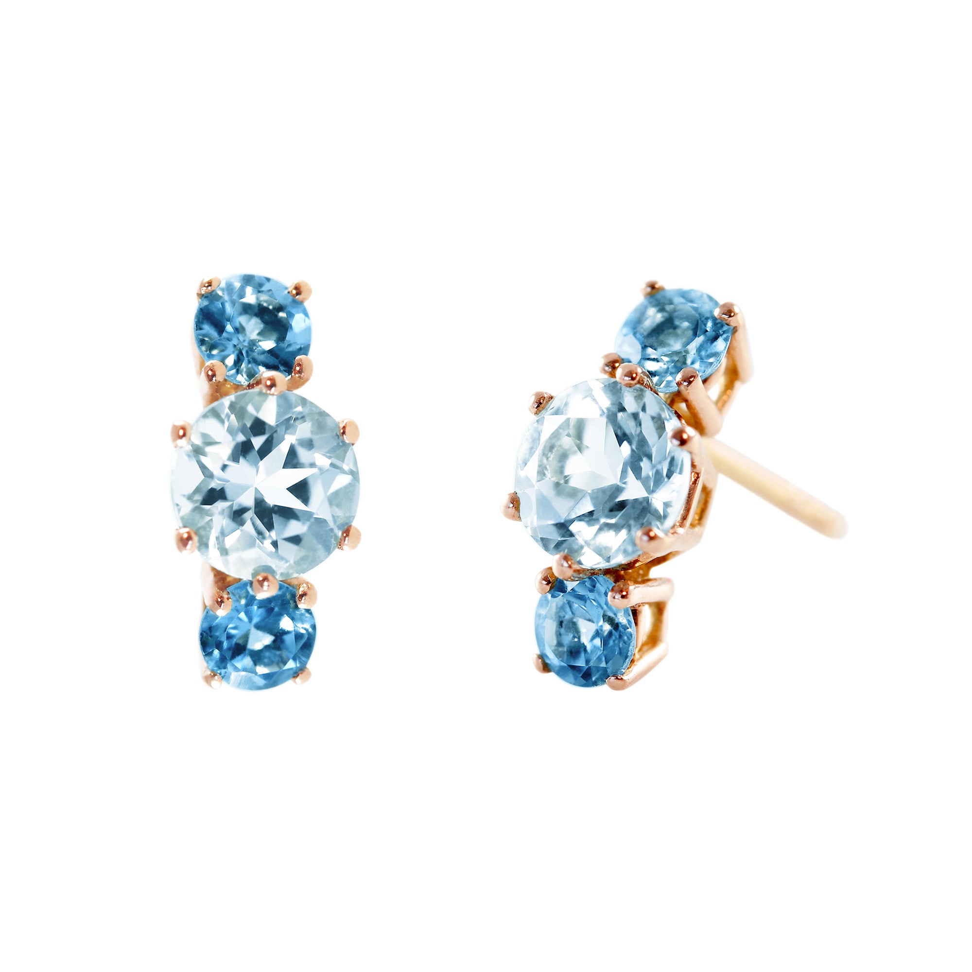 Pendientes Trilogía colores - Blanca Jewels