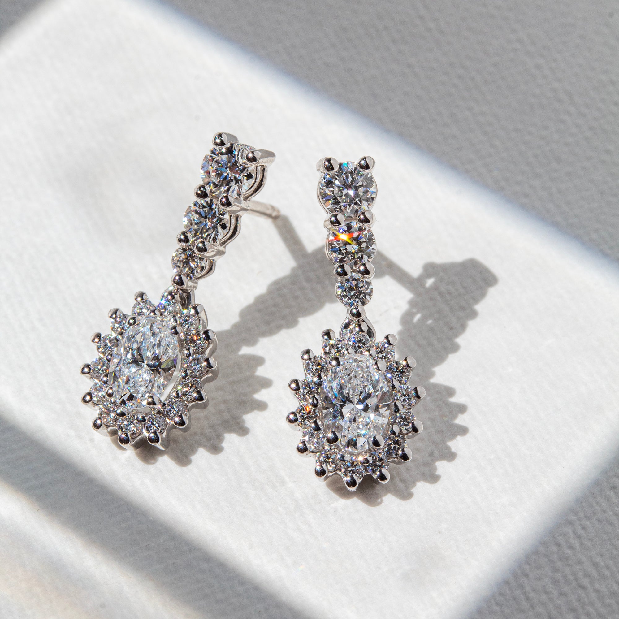 Pendientes Meri Diamantes LAB