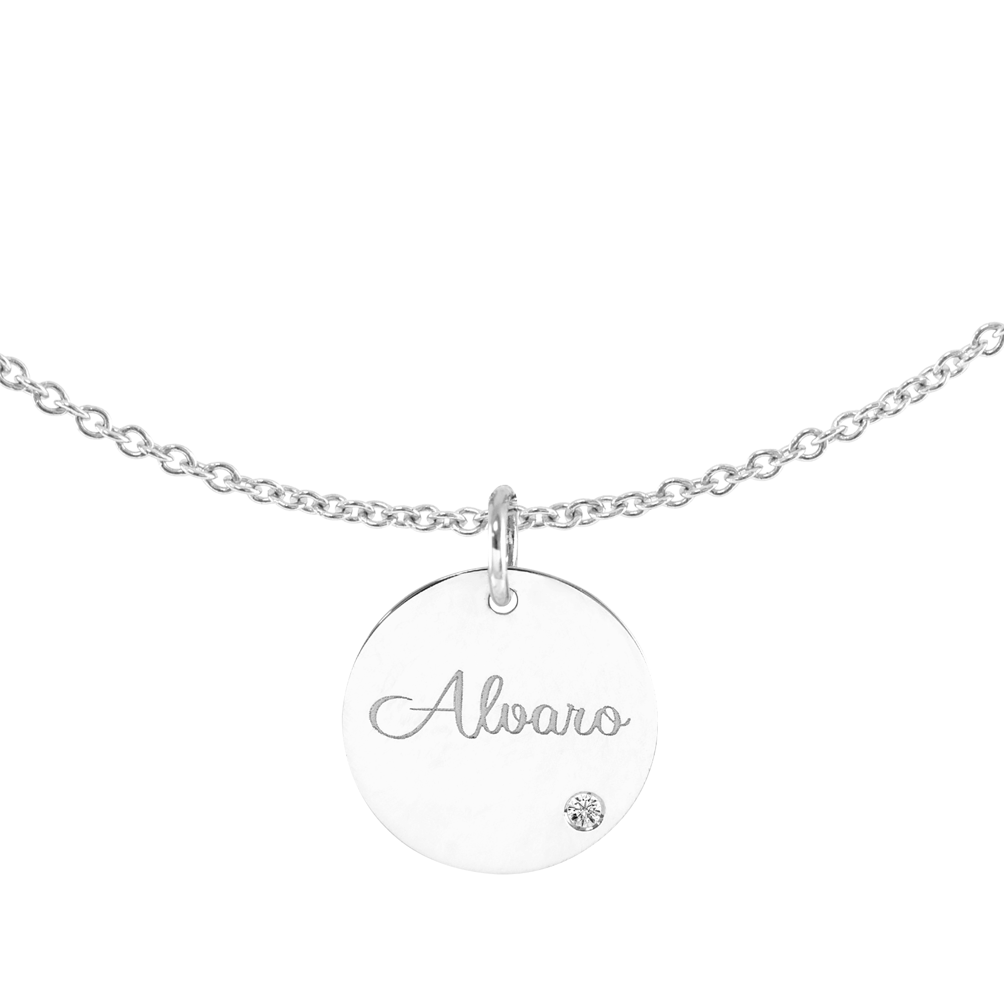 Personalized English name pendant