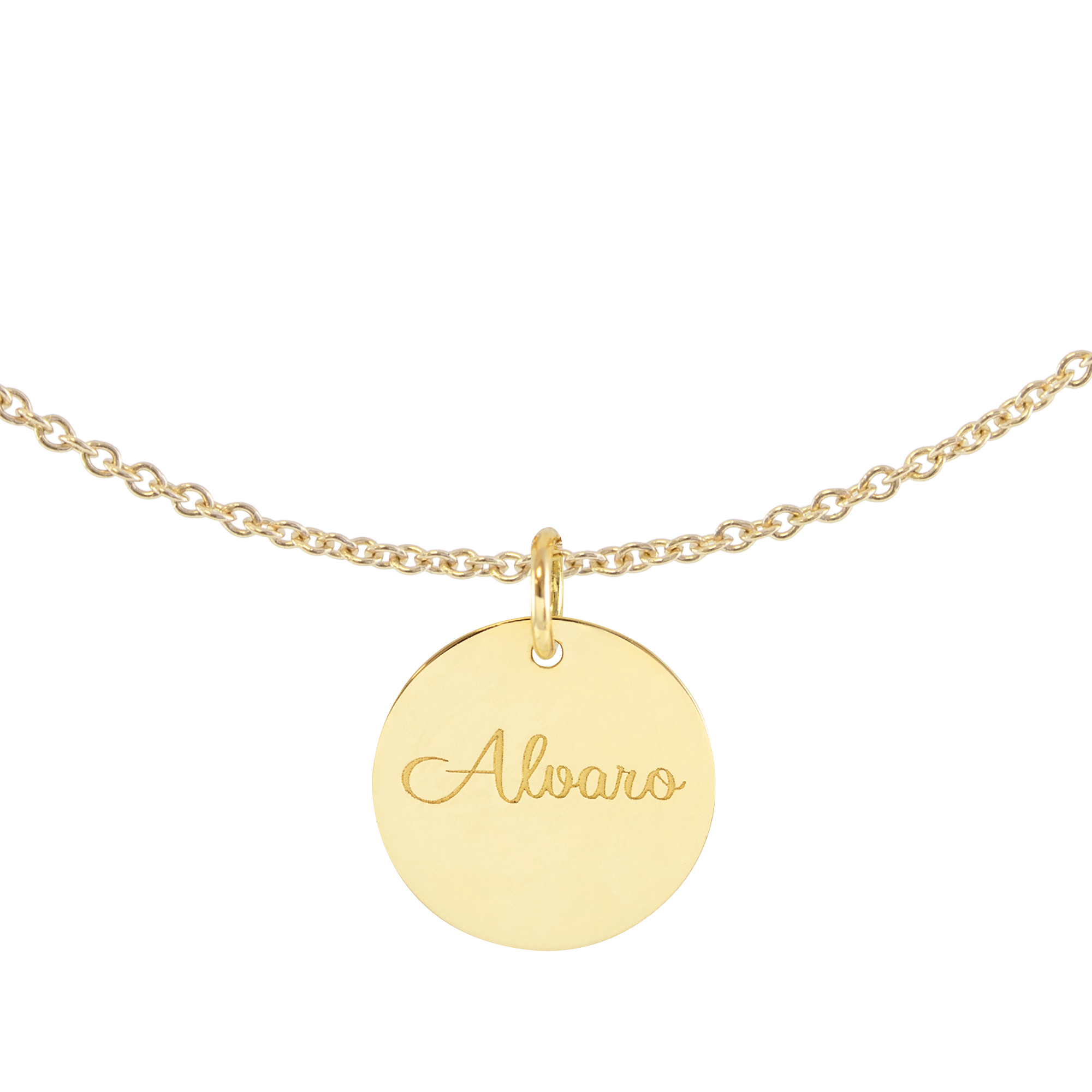 Colgante nombre inglesa Personalizada