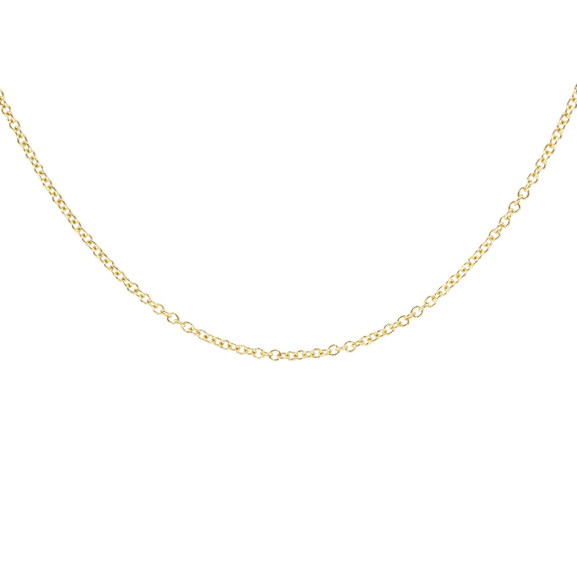 Cadena Forzada Midi - Blanca Jewels