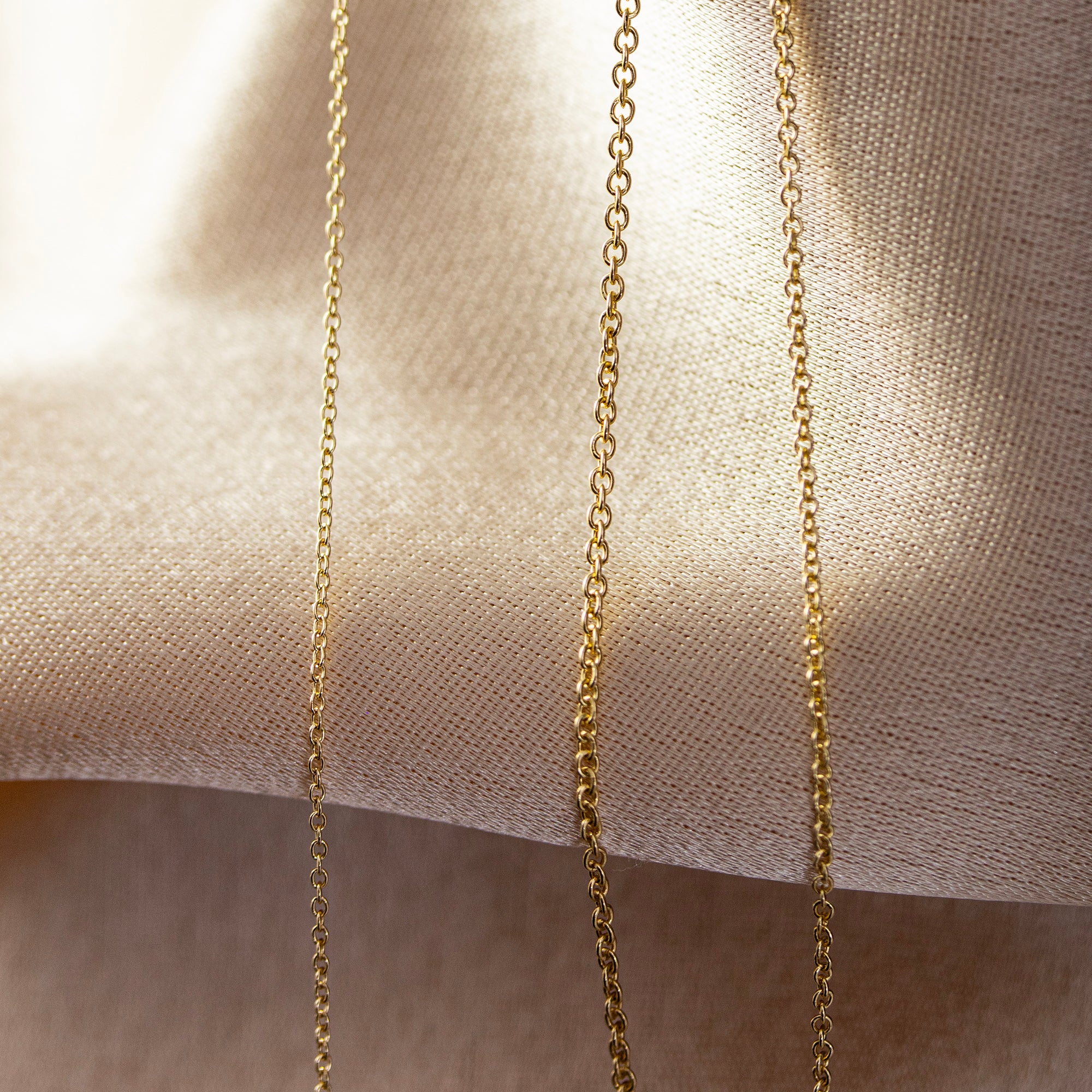 Cadena Forzada Mini - Blanca Jewels