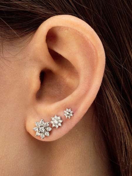 Pendientes Flor Midi LAB