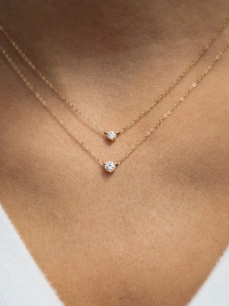 Gargantilla Diamante (3 grapas)