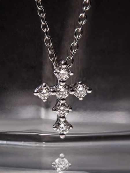 Gargantilla Cruz Diamantes