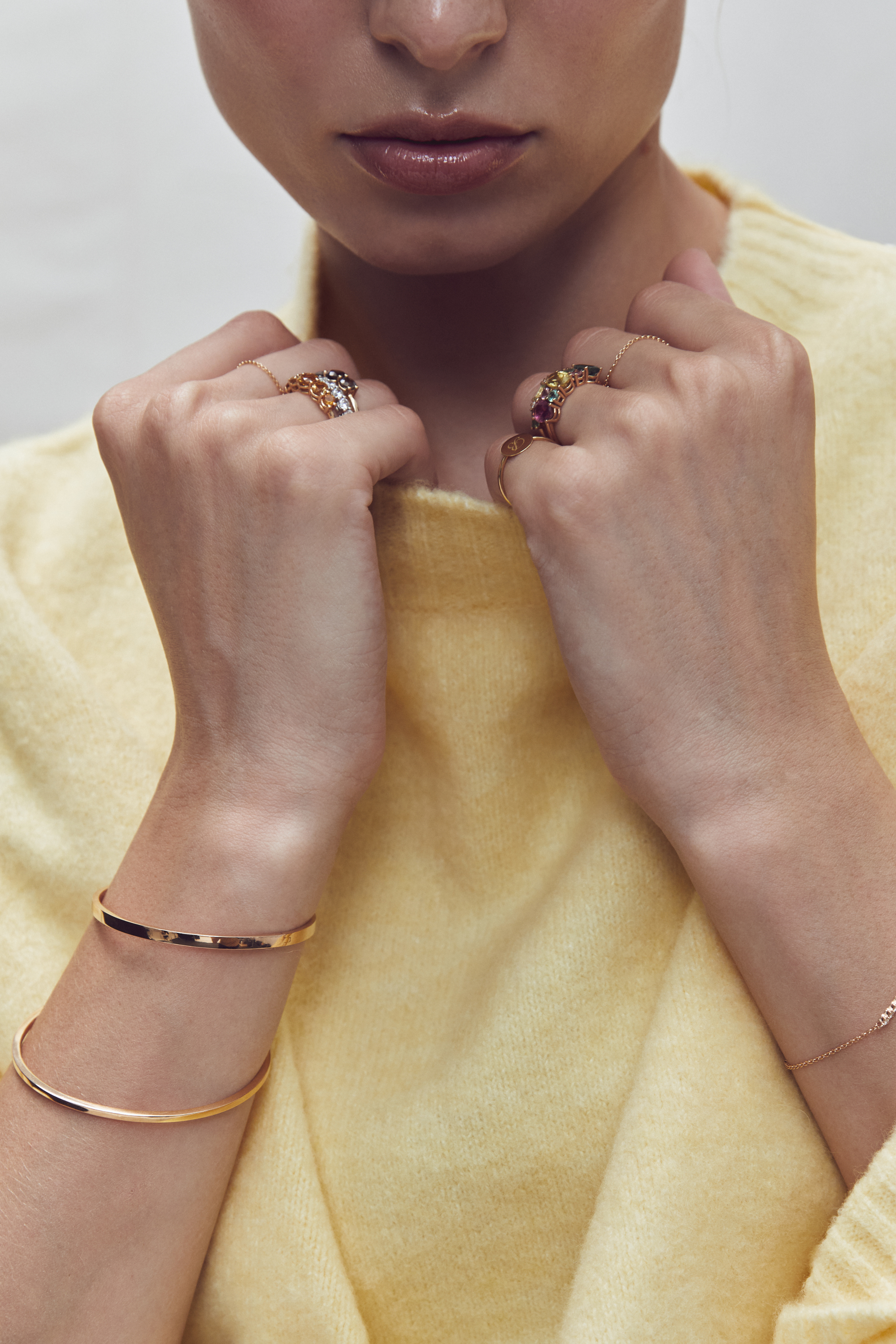 Brazalete esclava articulada