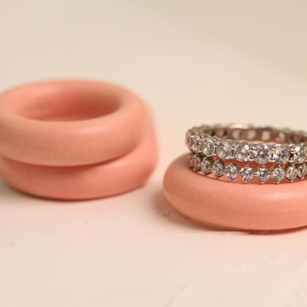 Anillo Cerámica Doble