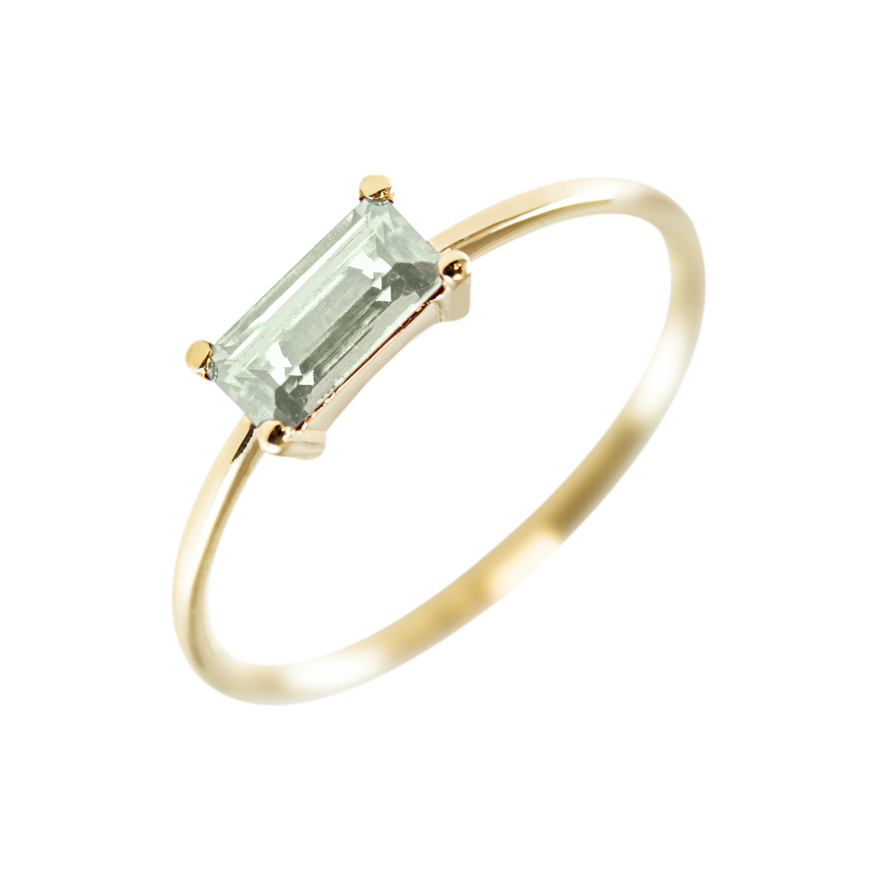 Anillo Baguette Personalizado