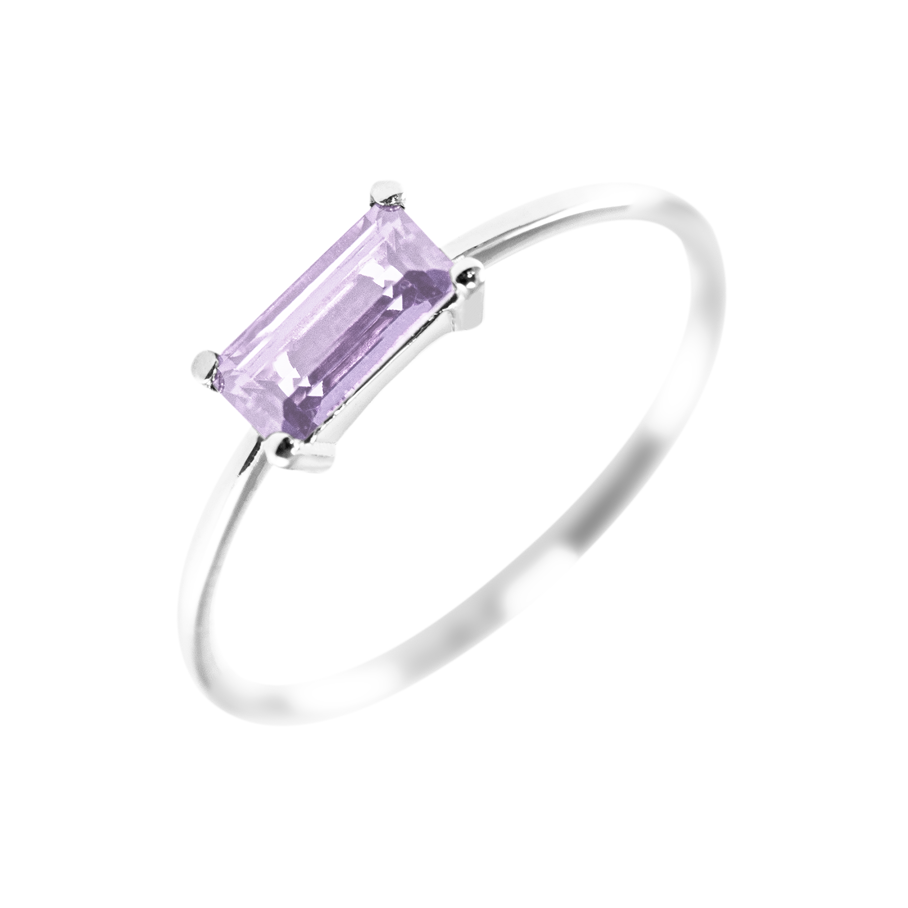 Anillo Baguette Personalizado