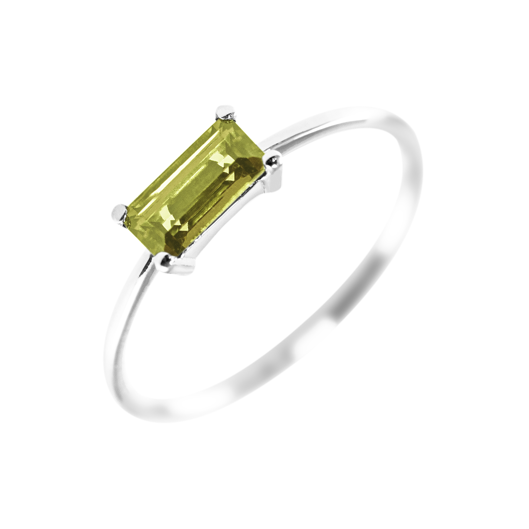 Anillo Baguette Personalizado