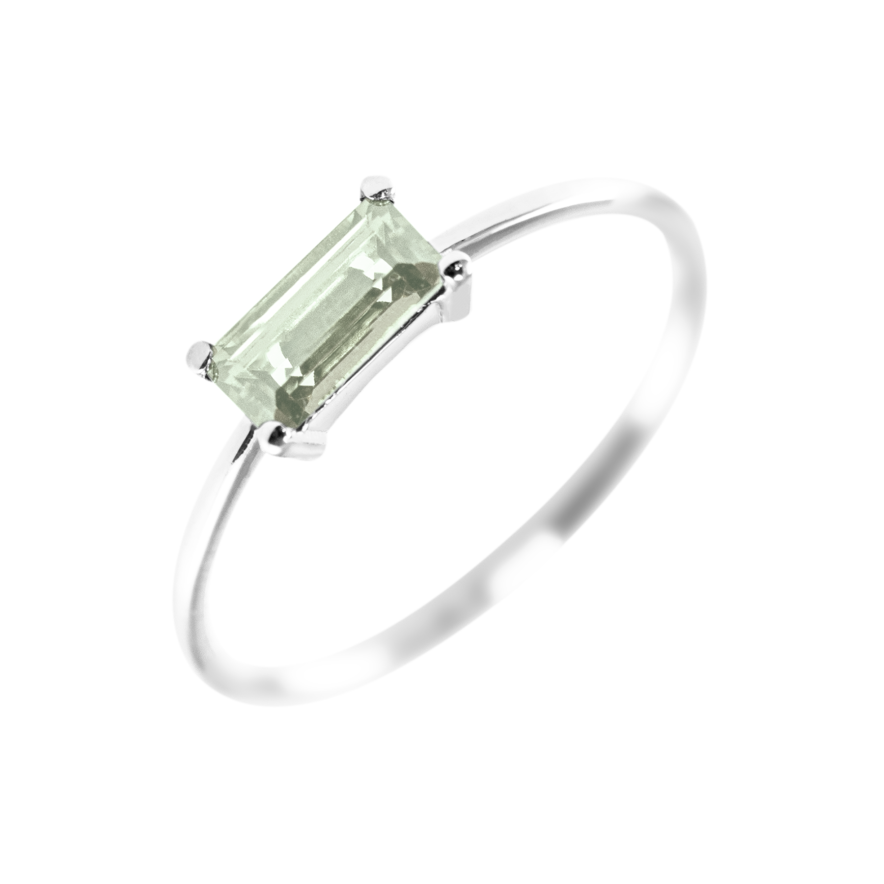 Anillo Baguette Personalizado