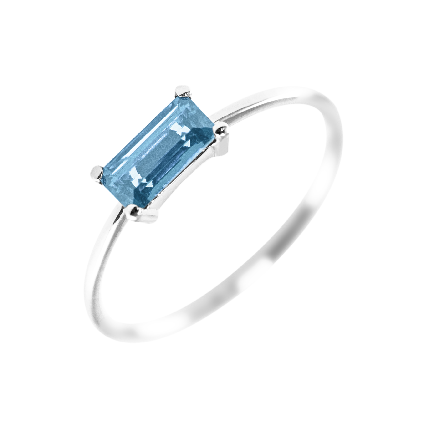 Anillo Baguette Personalizado