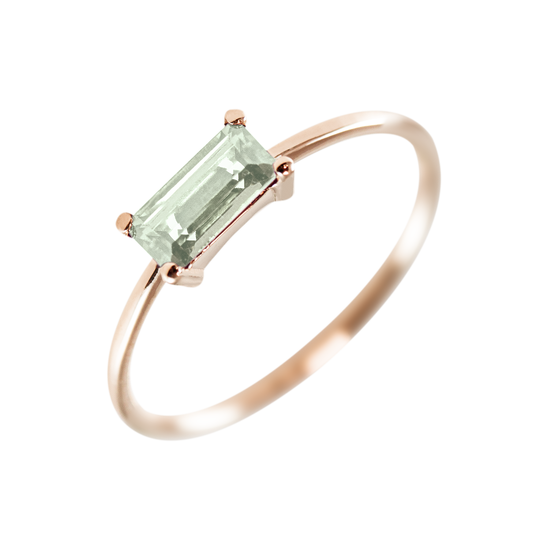 Anillo Baguette Personalizado