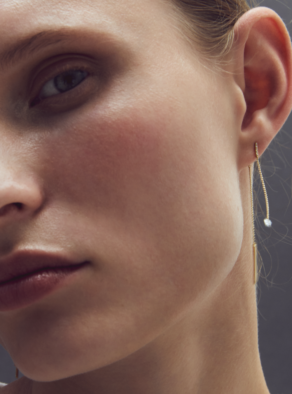 Pendiente Diamante Perforado LAB (unidad)