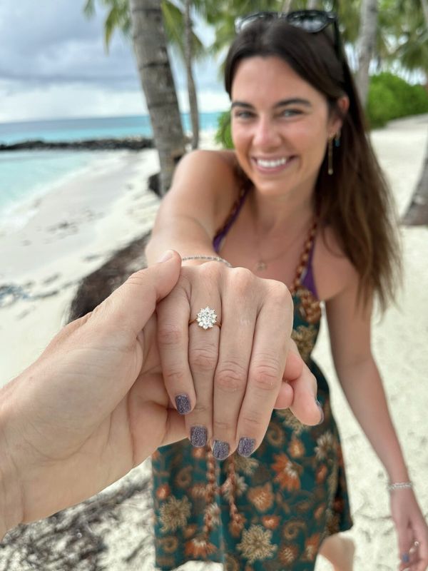 Anillo Rosetón Lara Diamante