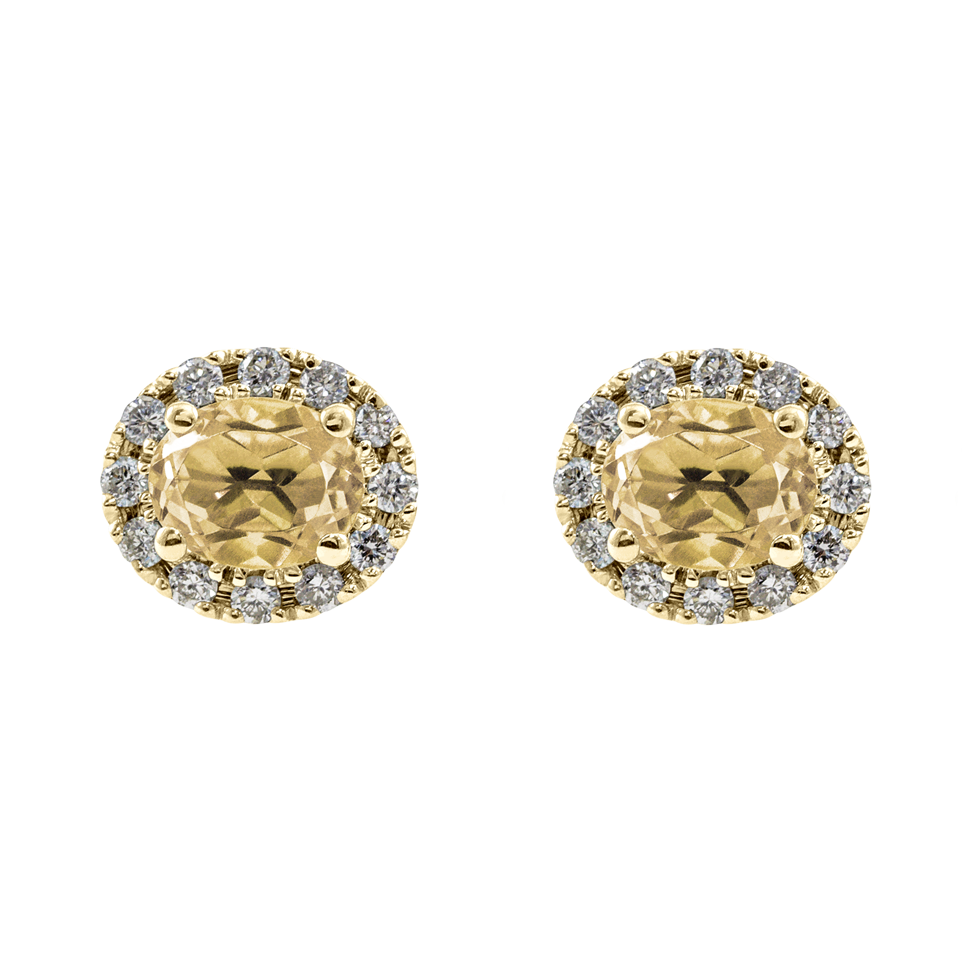 Boucle d'oreille rosace ovale Couleurs Personnalisées