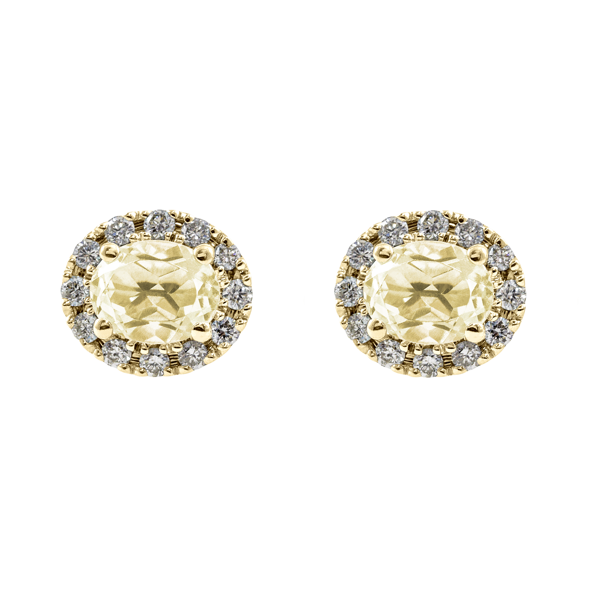 Boucle d'oreille rosace ovale Couleurs Personnalisées