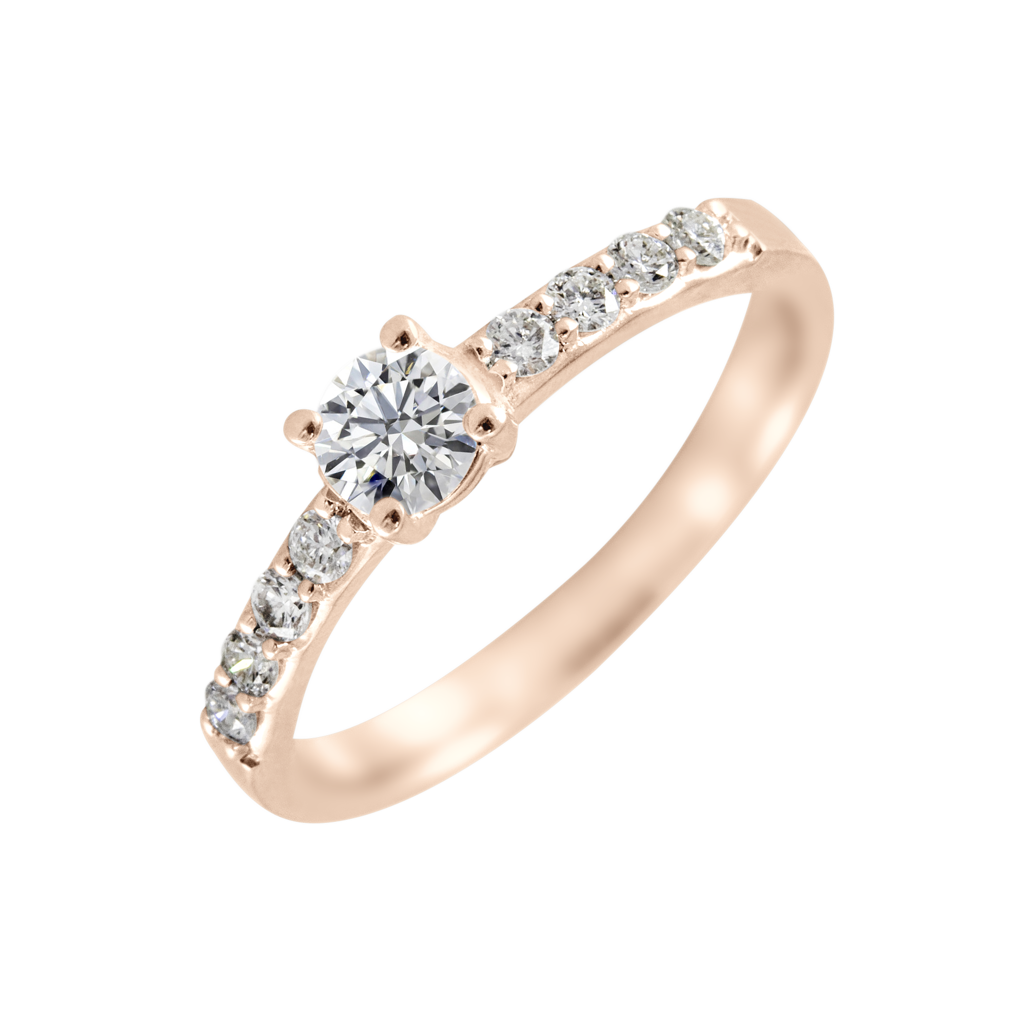 Anel de diamante personalizado Sandra