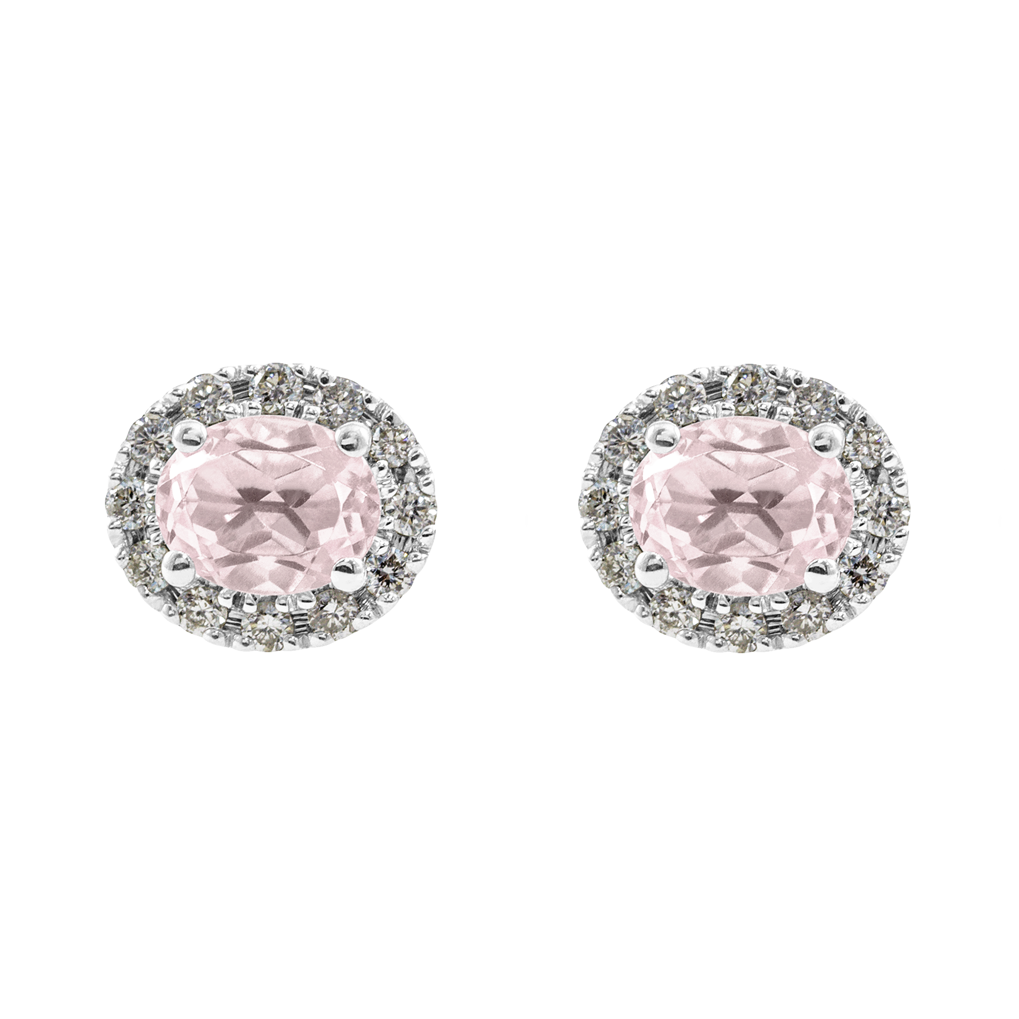 Boucle d'oreille rosace ovale Couleurs Personnalisées