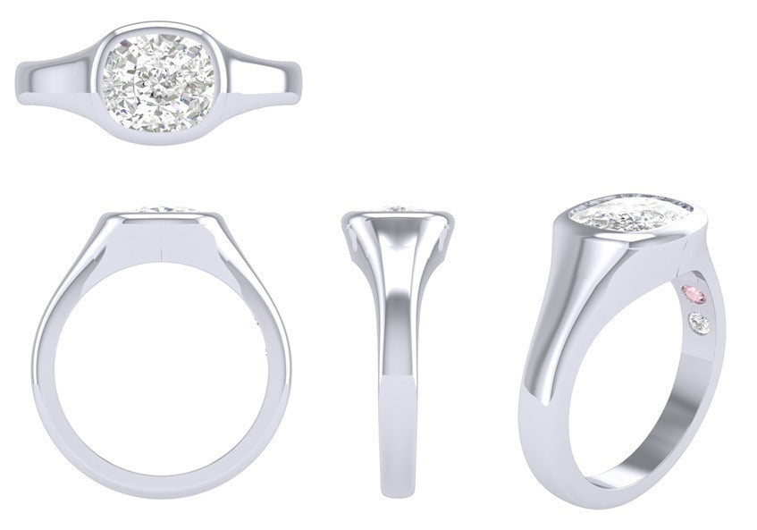 Anillo Sello Alexandra