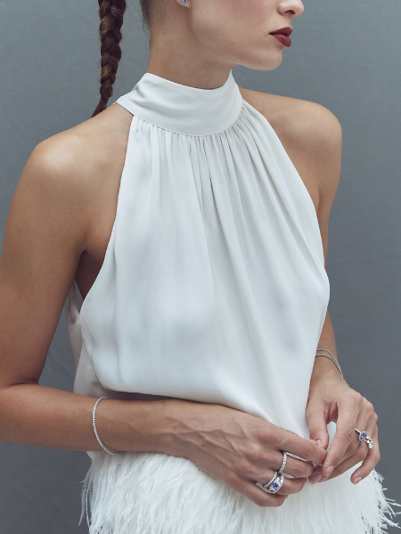 Riviere oro blanco LAB