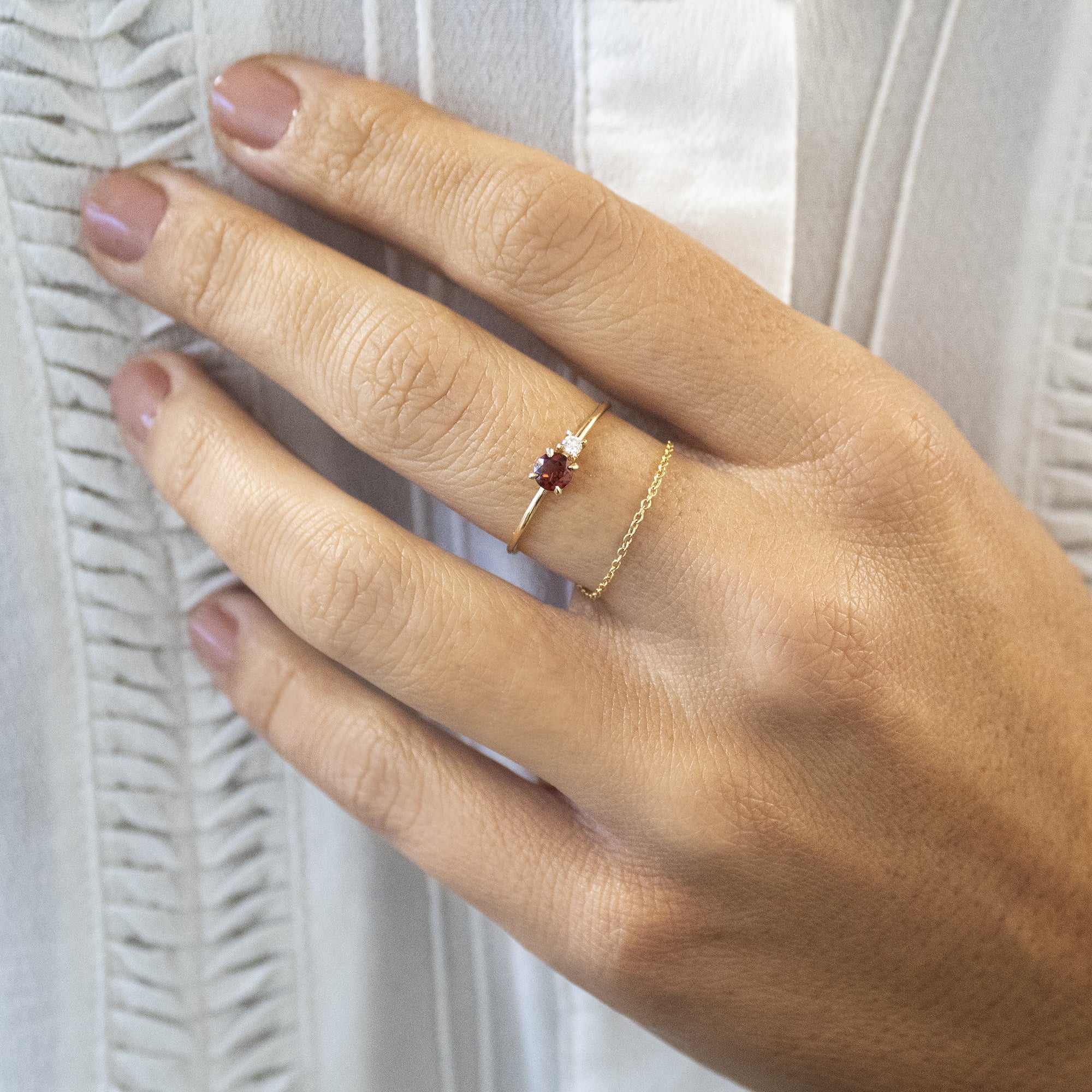 Anillo Dúo Mini Colores - Blanca Jewels