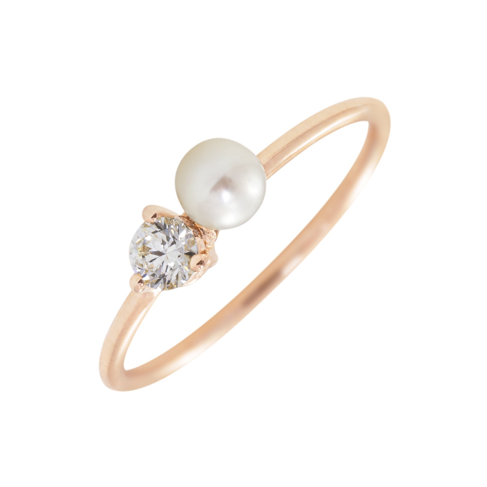 Anillo Dúo perla - Blanca Jewels