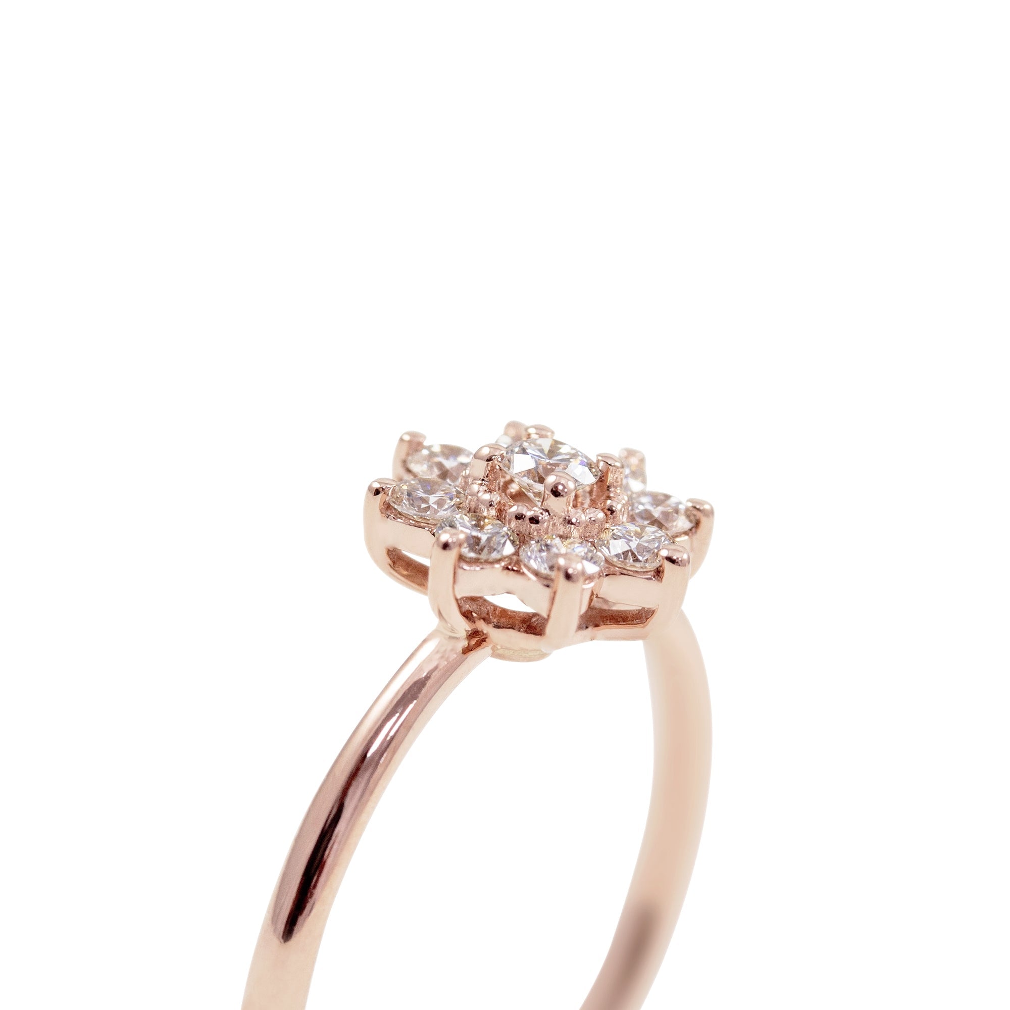 Anillo Flor Midi - Blanca Jewels