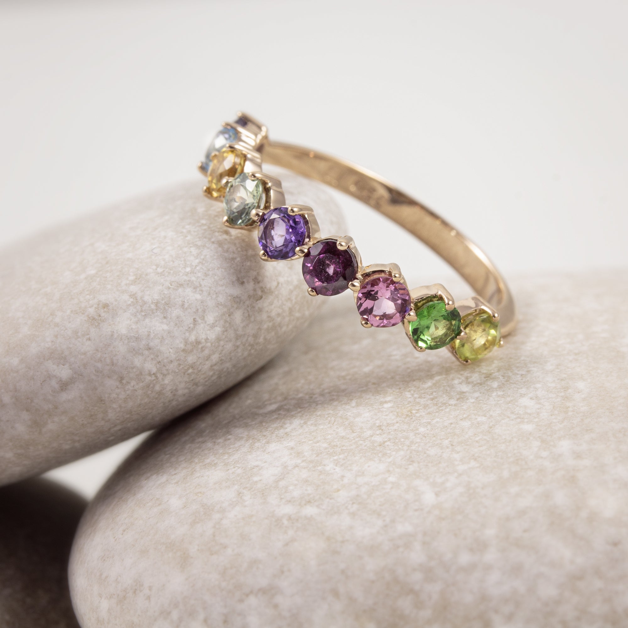 Anillo Rainbow - Blanca Jewels