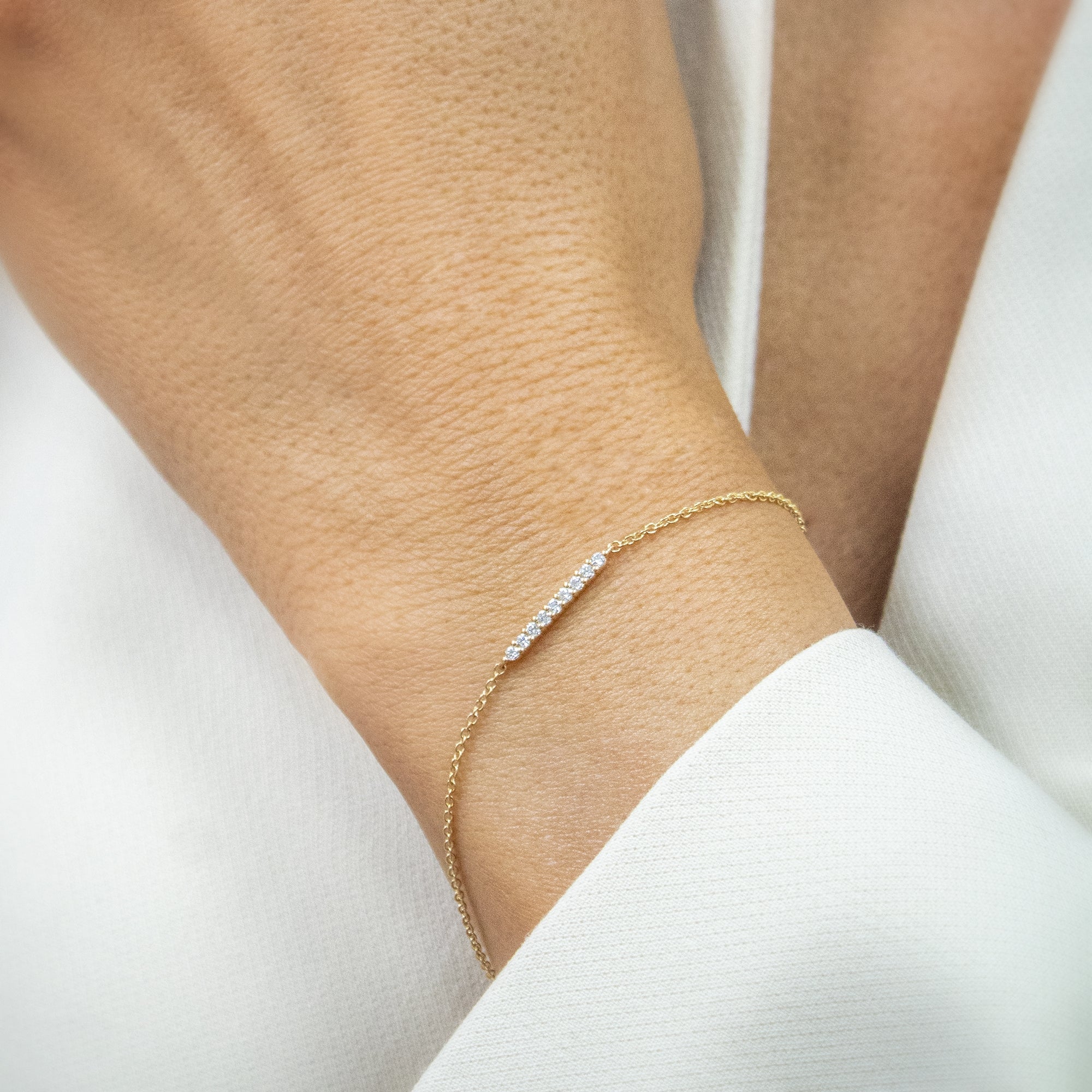 Brazalete Riviere Mini - Blanca Jewels