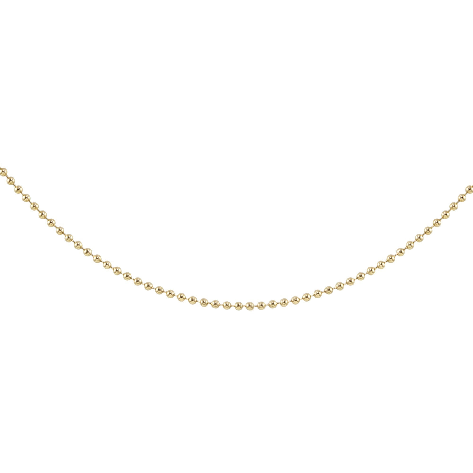 Cadena Bolitas - Blanca Jewels