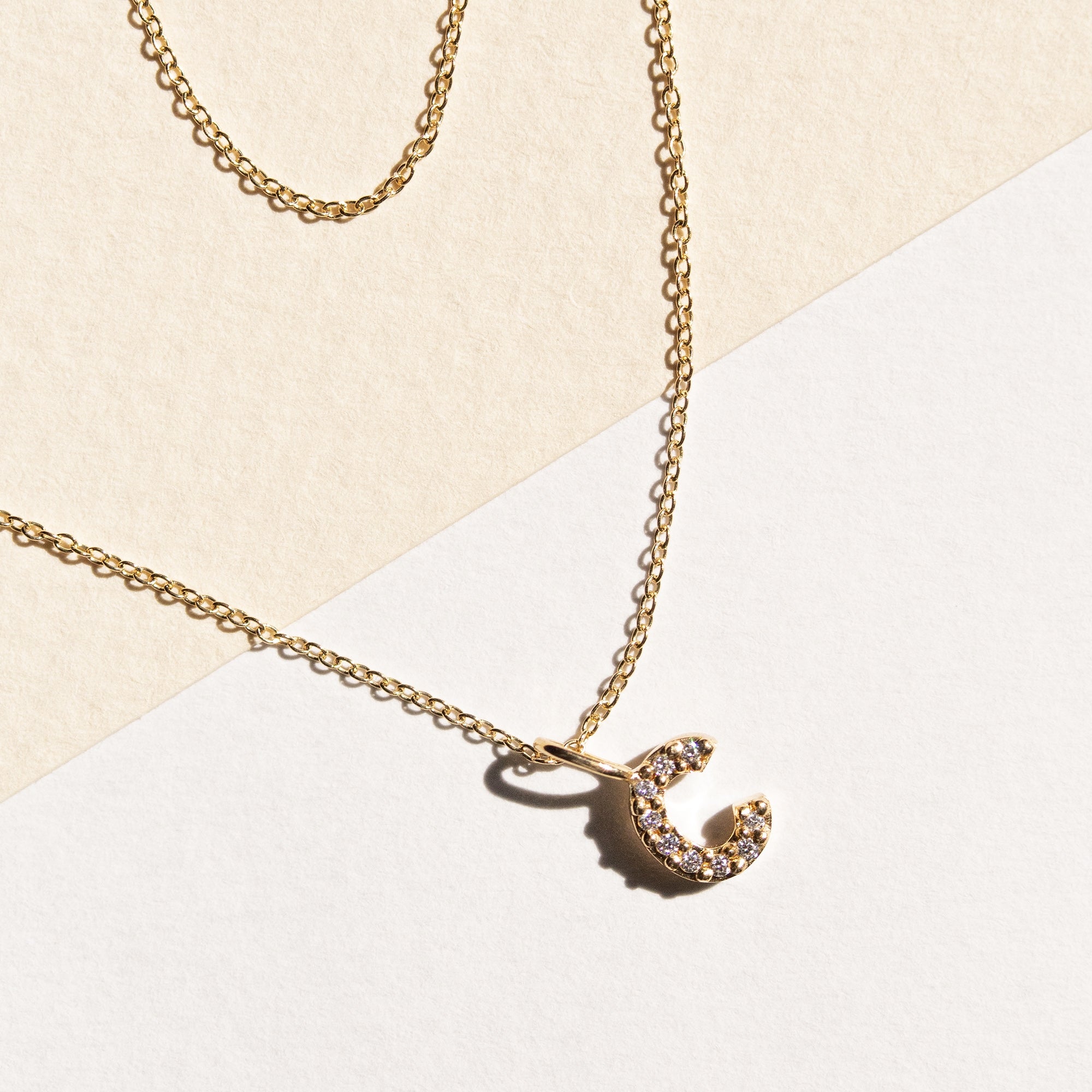 Colgante letra Mini - Blanca Jewels