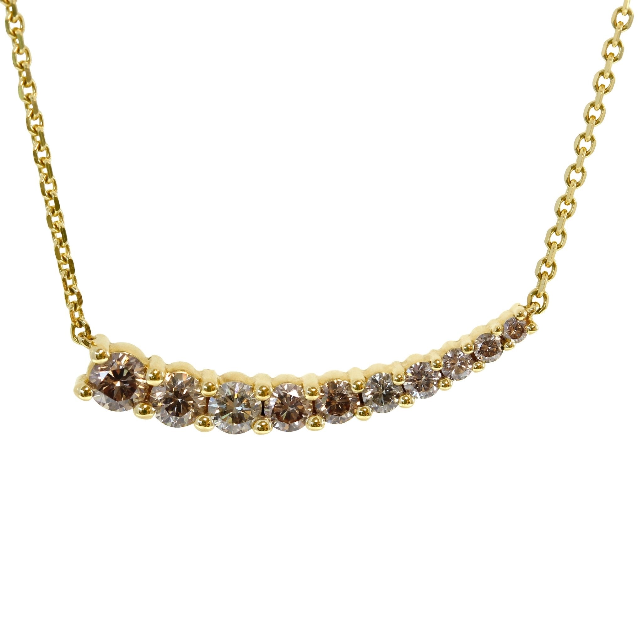 Gargantilla Diamante Brown Degradé - Blanca Jewels