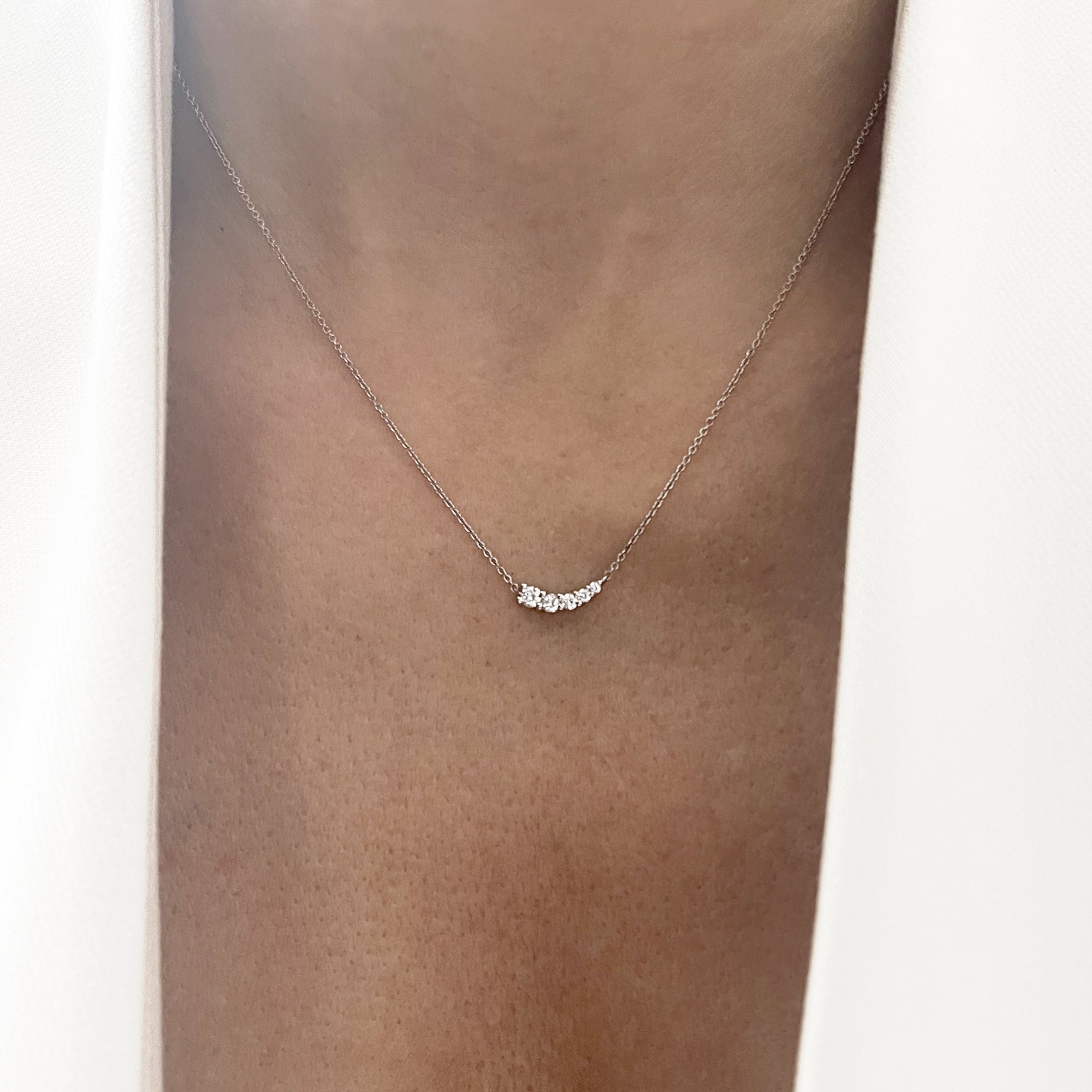 Gargantilla Diamante Degradé - Blanca Jewels