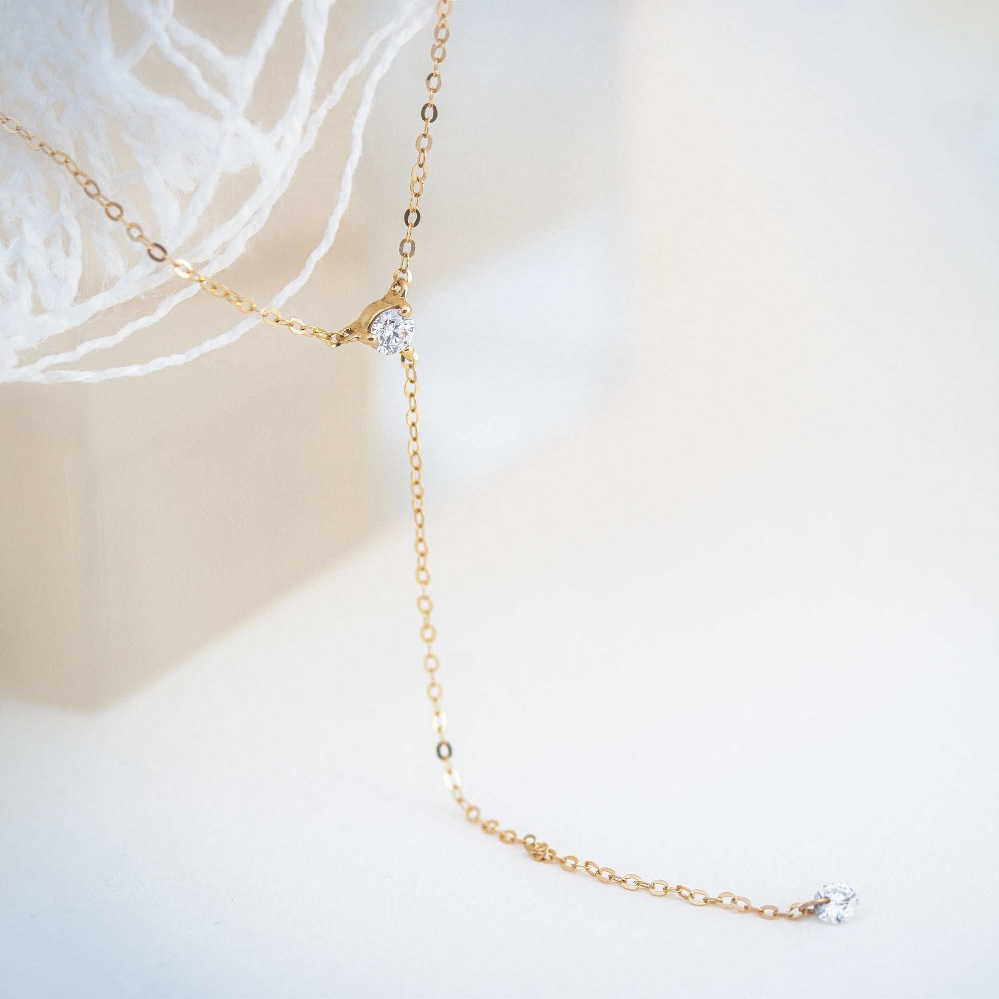 Gargantilla Lariat - Blanca Jewels