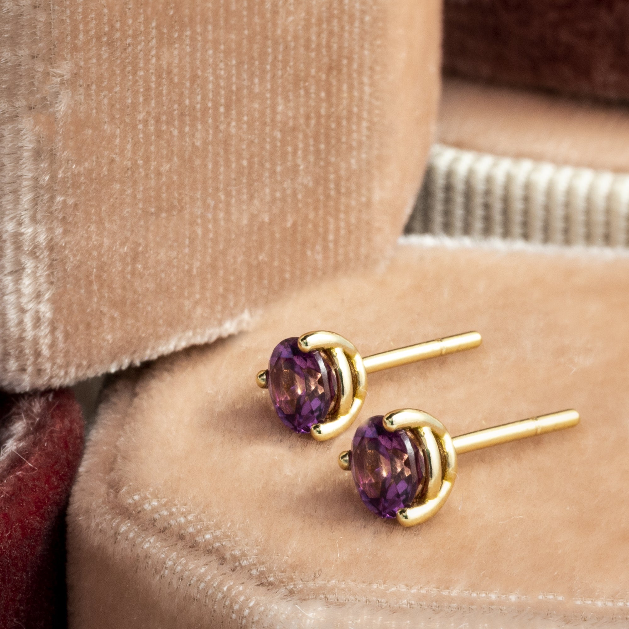 Pendiente Gemma 3 grapas - Blanca Jewels