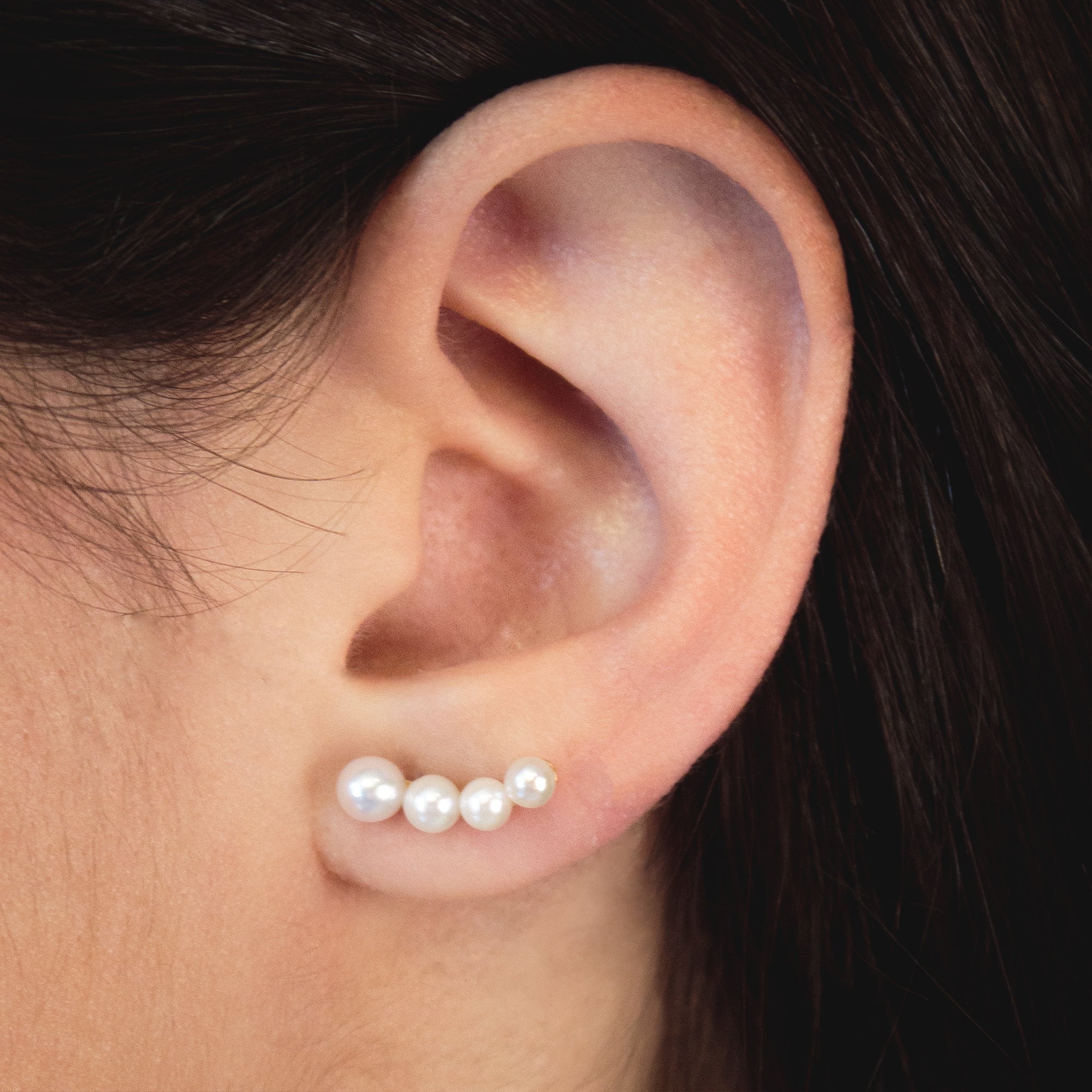Pendiente Perla Degrade (unidad) - Blanca Jewels